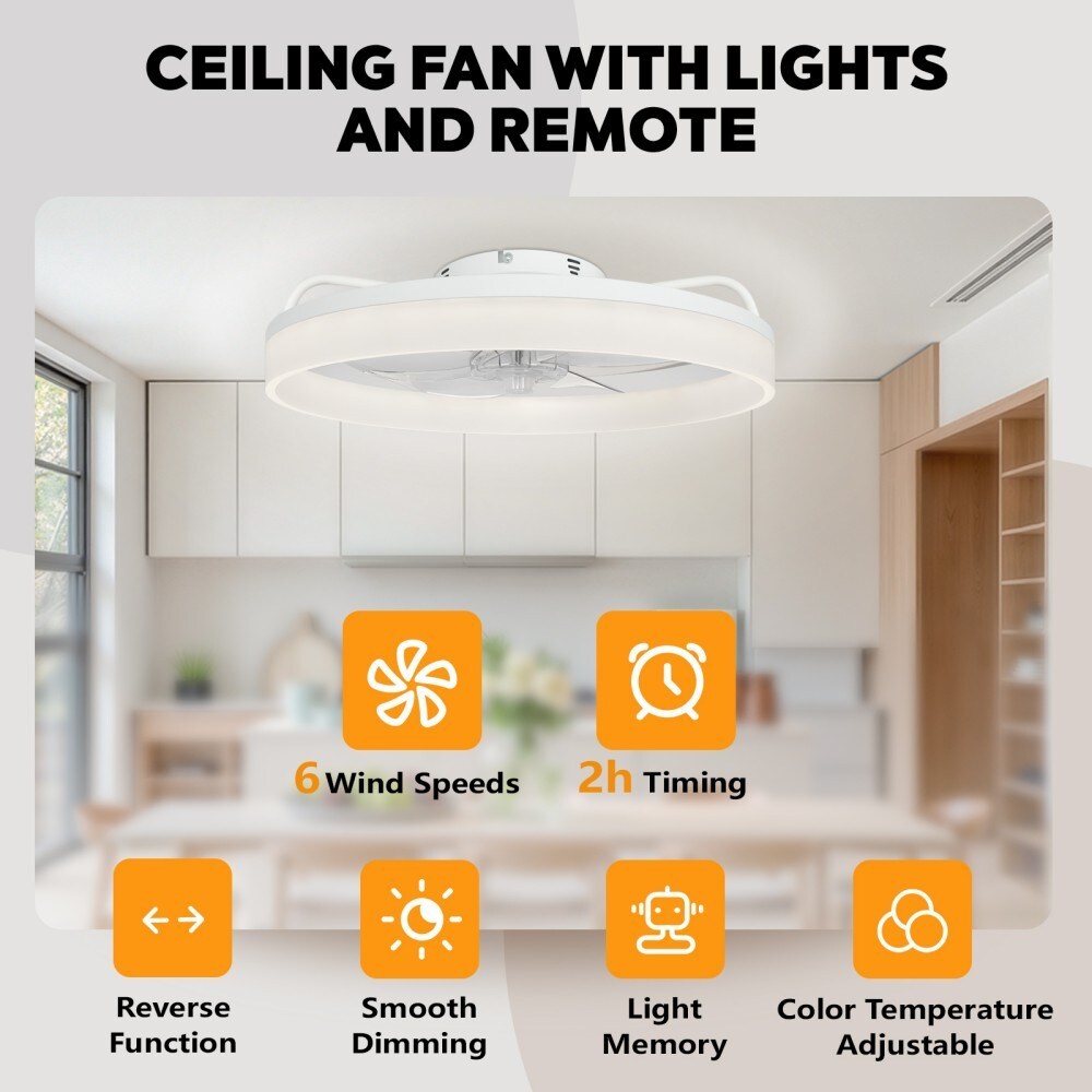 Ltemziiy A01-001F-WH Ceiling-Fans - View #6
