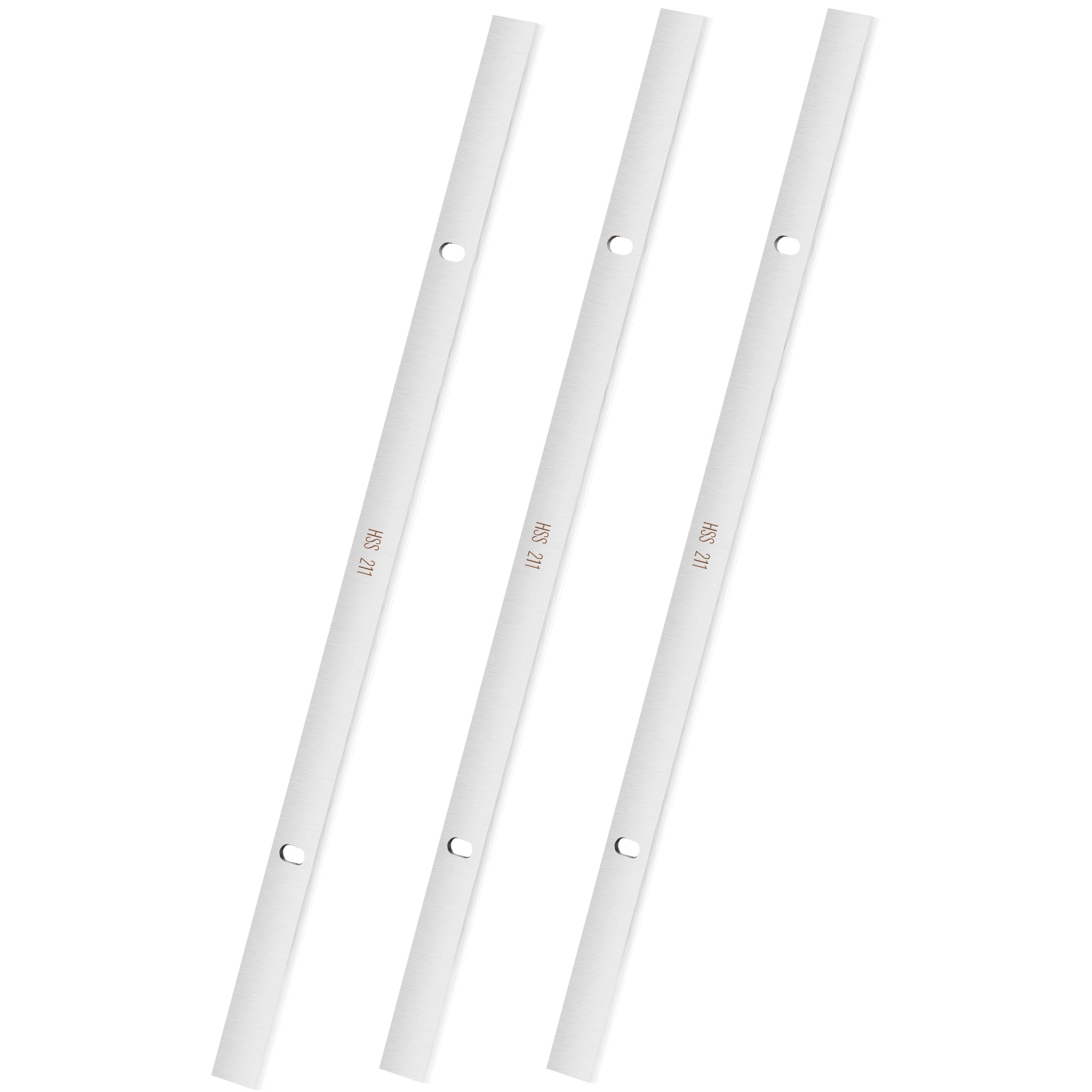 SVOPES SVOPESYBJDPCS09326V0 13-inch Thickness Planer Blades. HSS Construction. HRC55-60. Pre-drilled Holes. Durable. Ideal for Woodworking and Home/Industrial Projects. 3-Pack
