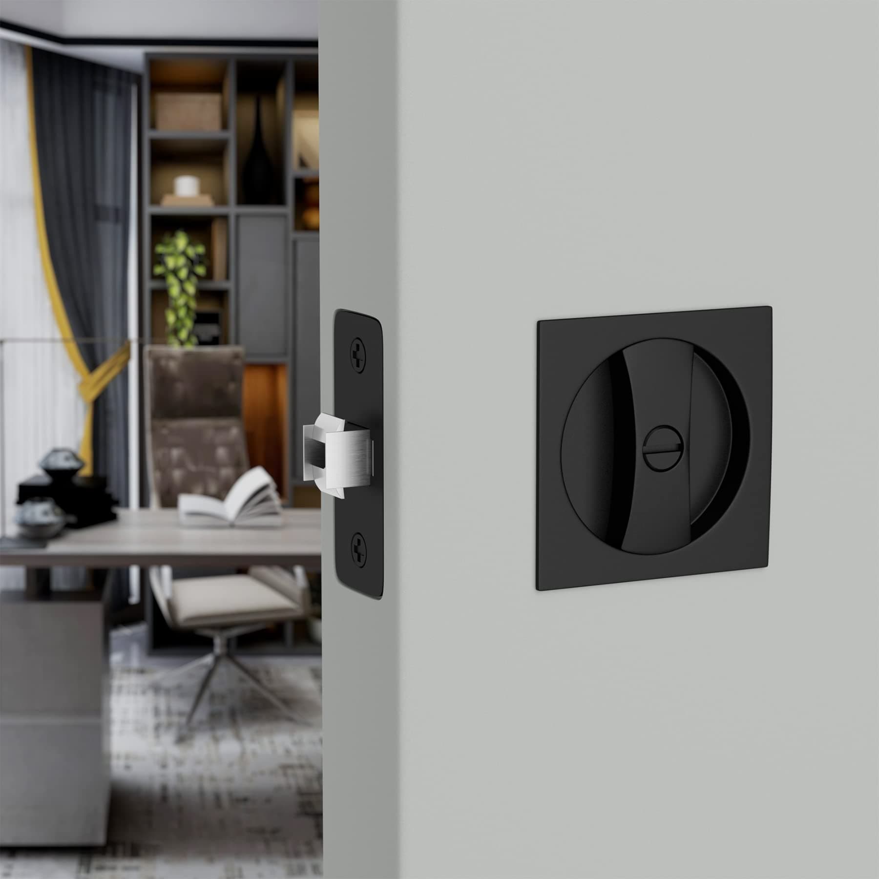 LILILIAN FMY LRO0818E937 Pocket-Door-Hardware-Kits - View #4