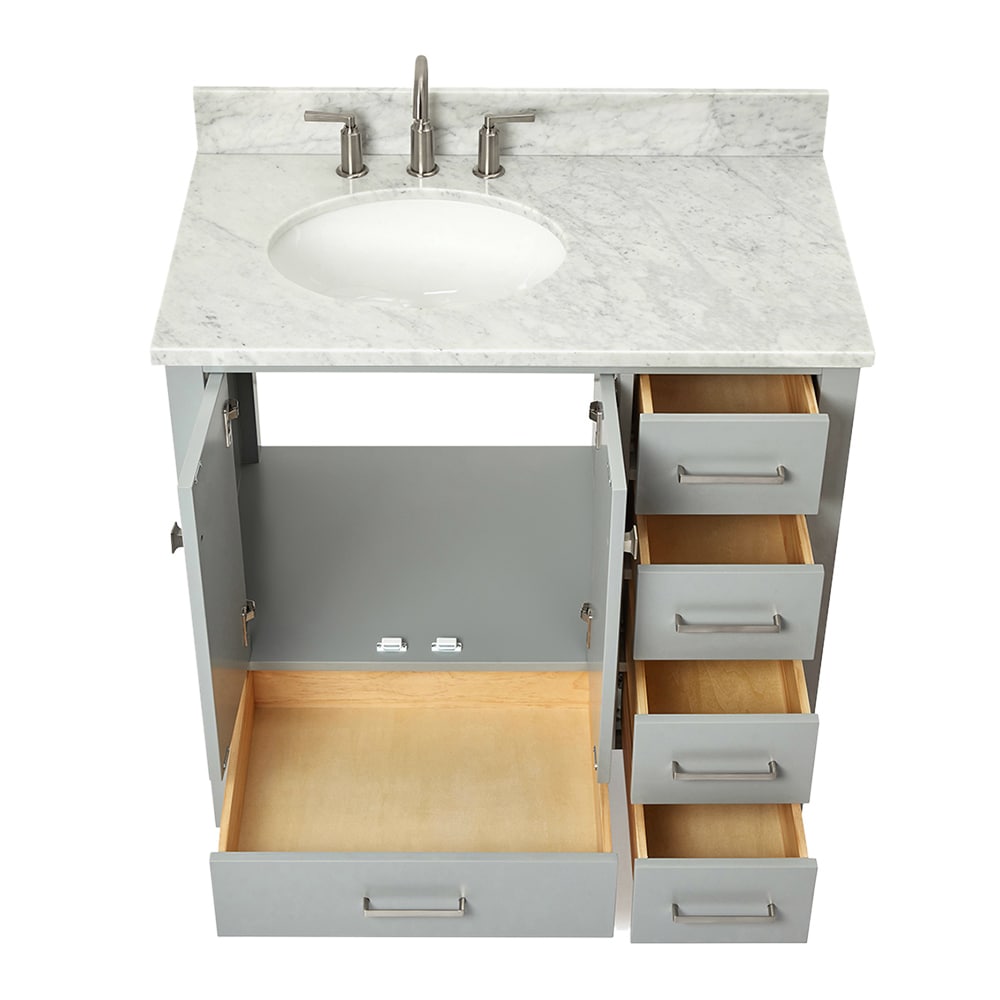 ARIEL A043SLCW2OVOGRY Bath-Vanity-Combo - View #5