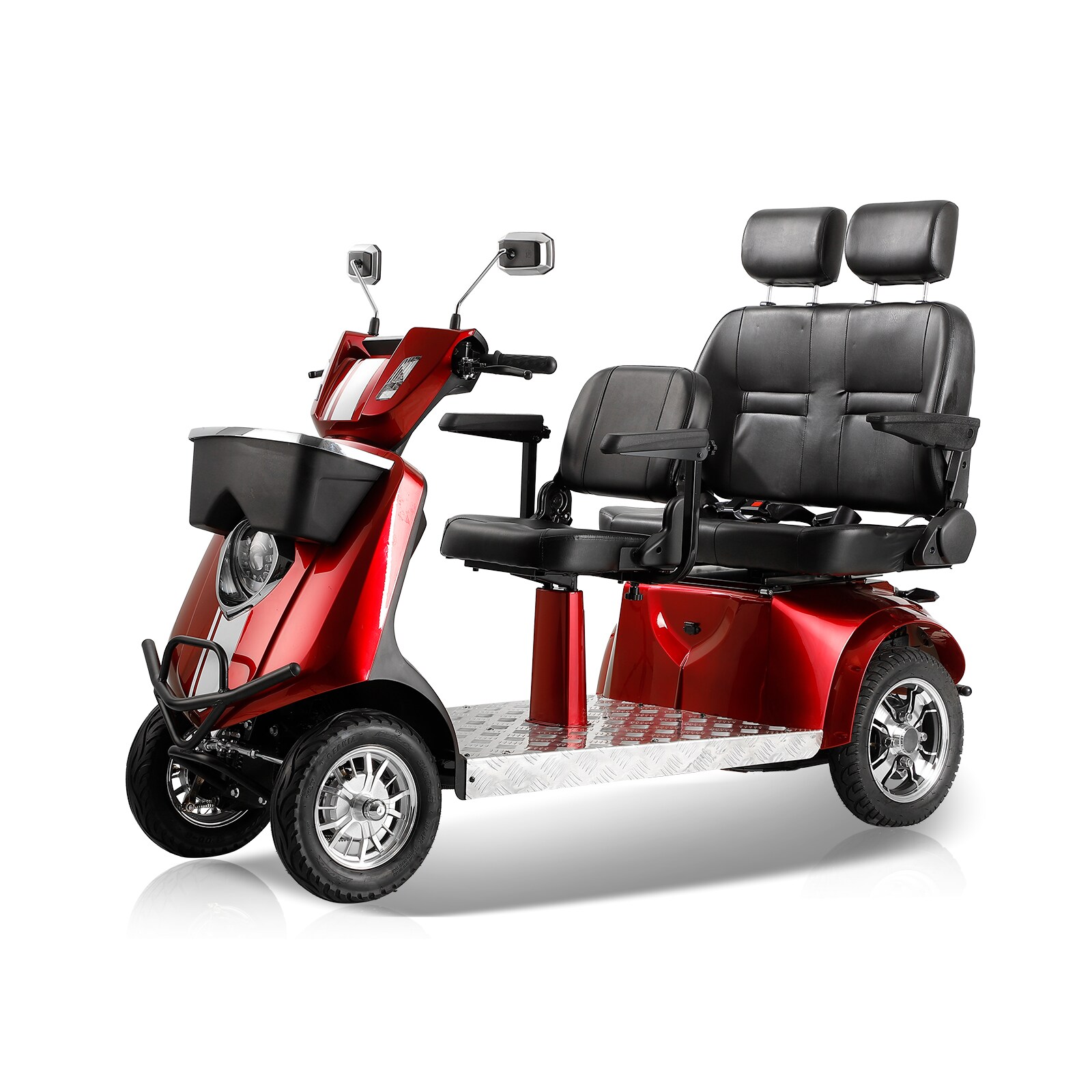 Flynama L-P174747 Electric Mobility Recreational Travel Scooter- 4 Wheel Powered Mobility Scooter
