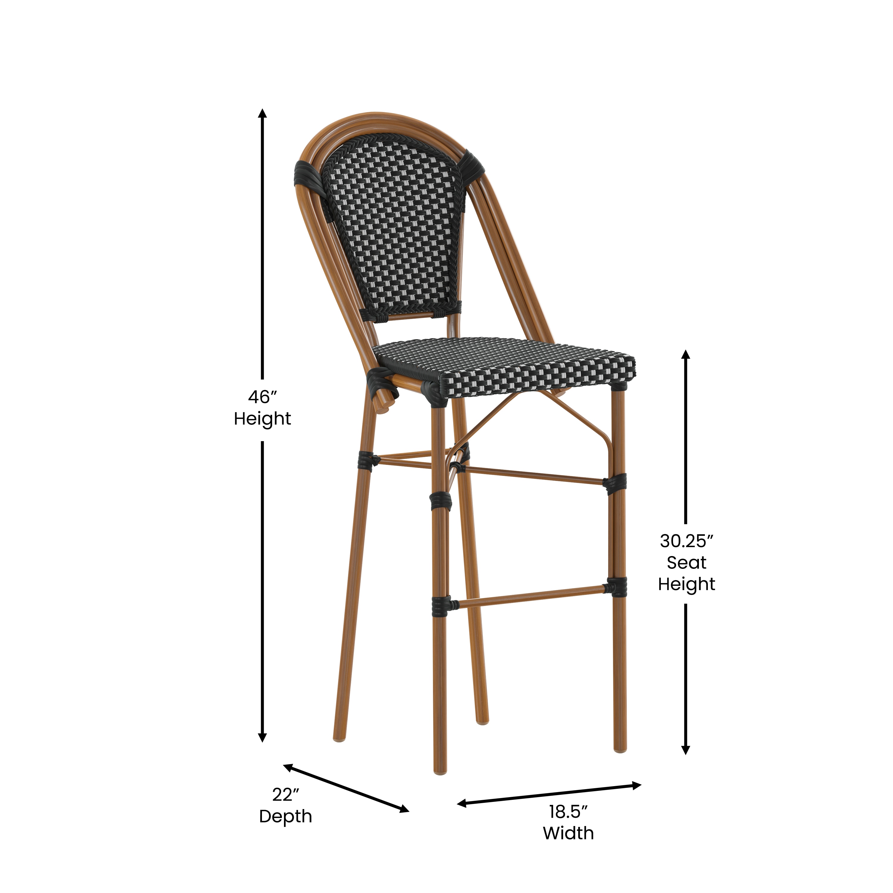 Taylor & Logan 840196356709 stools - View #6