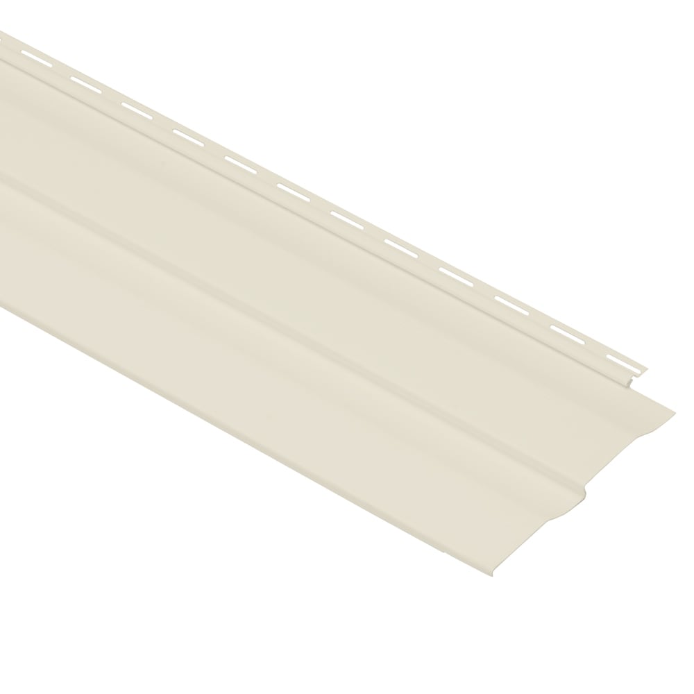 Georgia-Pacific 531662B Vision Pro Double 4-in Dutch lap Cream Vinyl Siding Panel 8.0-Inches x 150.0-Inches 8.33-Sq. Feet /piece