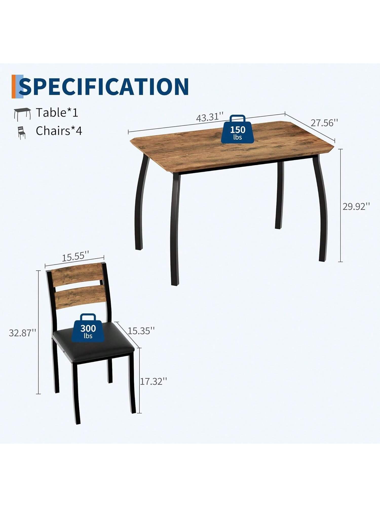 Qeetex BY-PHK-33WTJUMR Dining-Tables - View #6