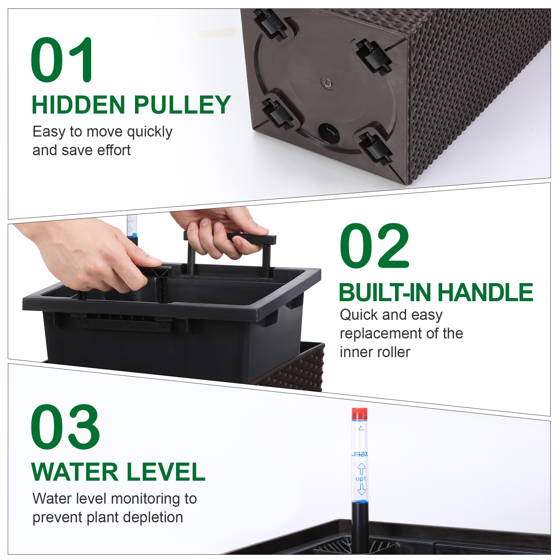 IdealHouse CO-EFV7ZLA4PXR0 Planter-Window-Box - View #4