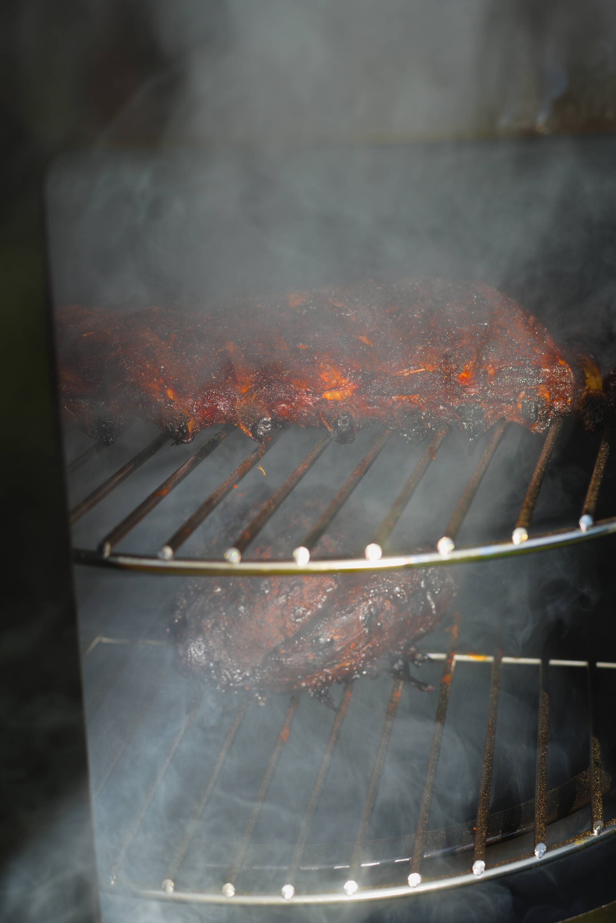 Master 564Sq in Black Vertical Charcoal Smoker in the Charcoal