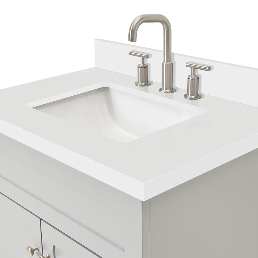 ARIEL F031SWQRVOGRY Bath-Vanity-Combo - View #10