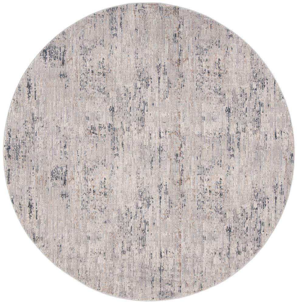 Safavieh Invista Neno 4 x 6 Cream/Charcoal Indoor Abstract Industrial Area Rug