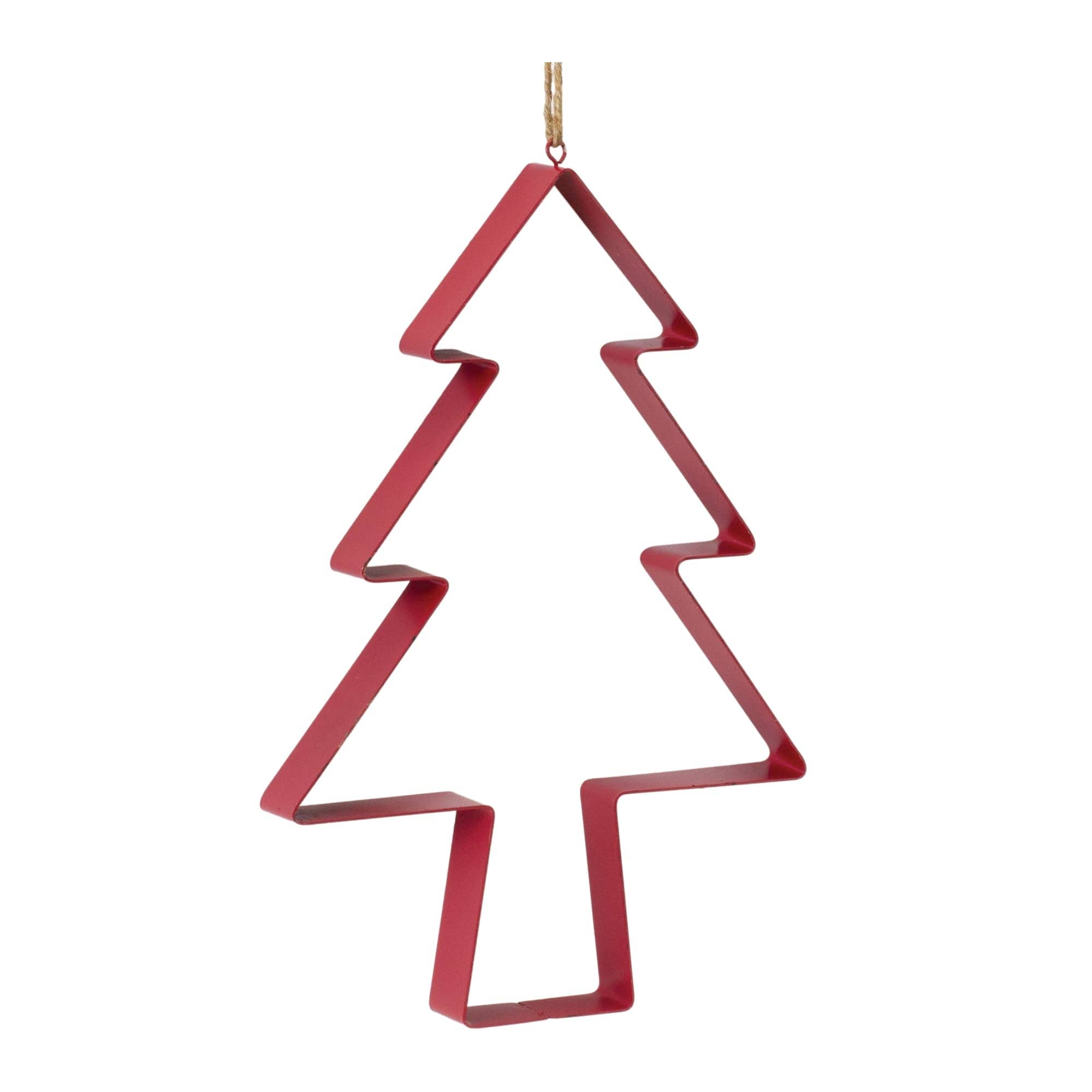 Melrose International 86733DS Tree Cookie Cutter Ornament 12H Metal
