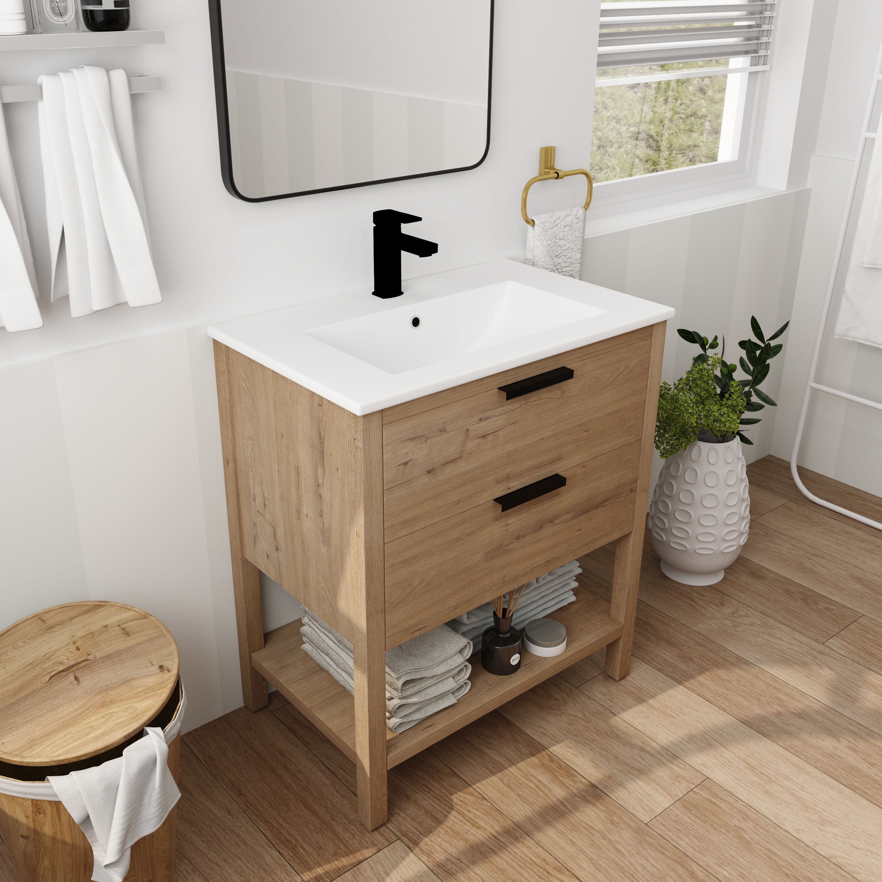Wooakway FXLS0604-603Z390 Bath-Vanity-Combo - View #2