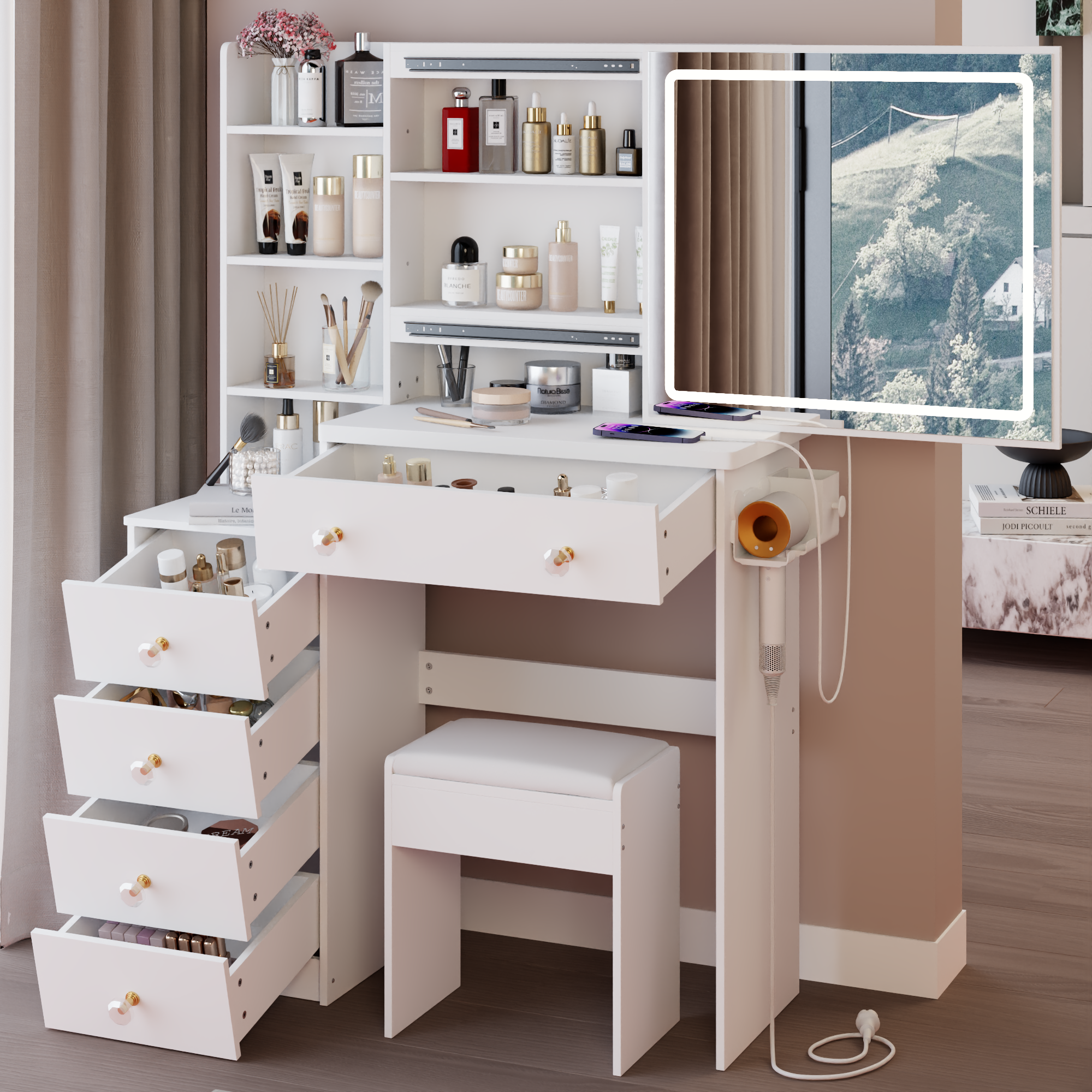 Flynama L-P224319 Bedroom-Vanities - View #10