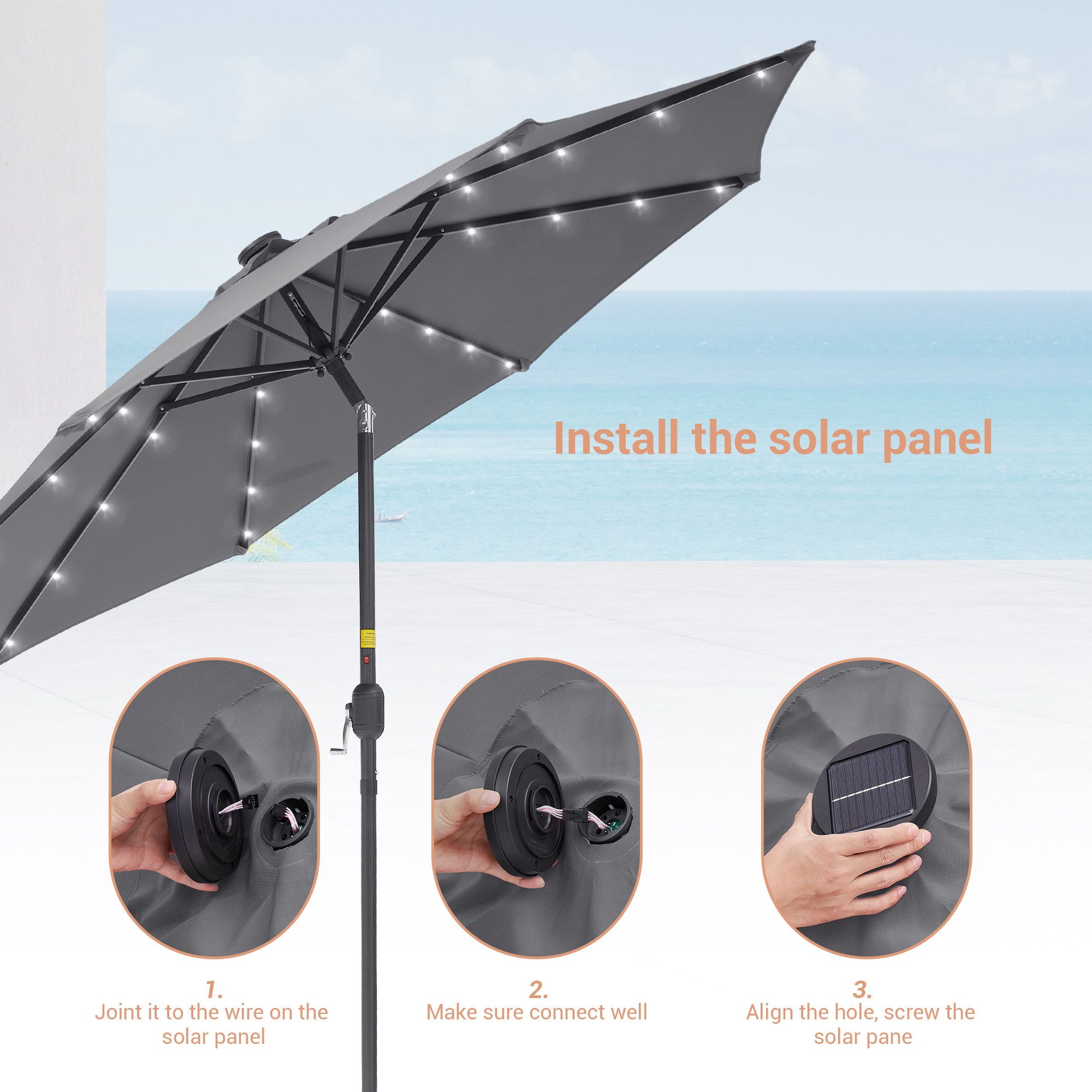 ACEGOSES LW-R-09A-LED Umbrellas-2 - View #8