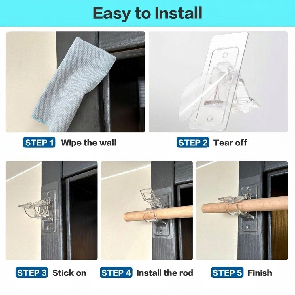 Etokfoks LETG6QSV9 Curtain-Brackets - View #5