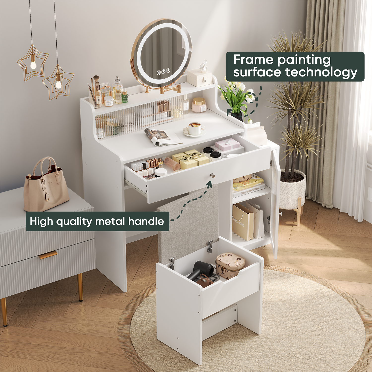 GZMR GZ-MIR9479 Bedroom-Vanities - View #4