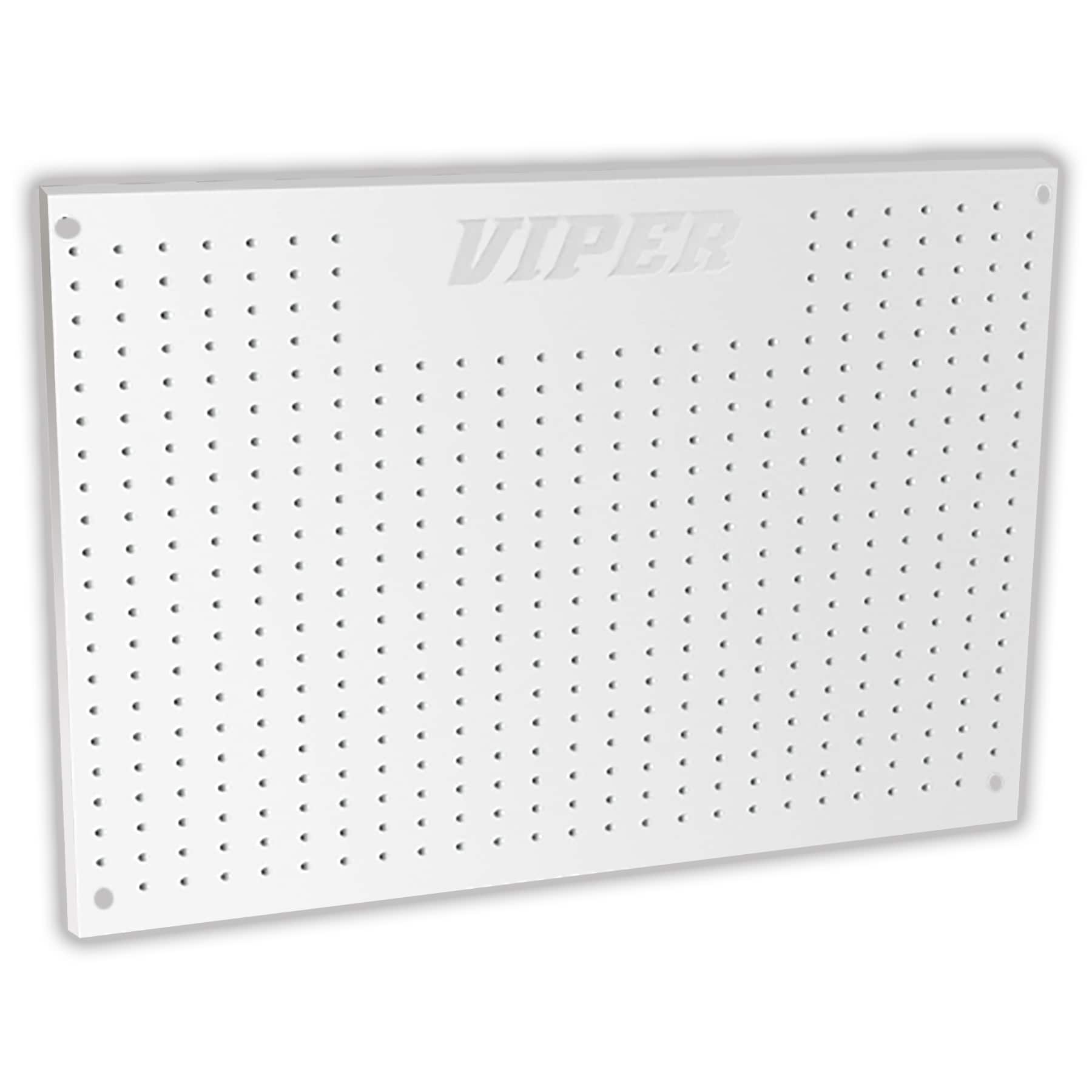 Viper Tool Storage V2436PBWH Steel Pegboard in White 36-in W x 24-in H