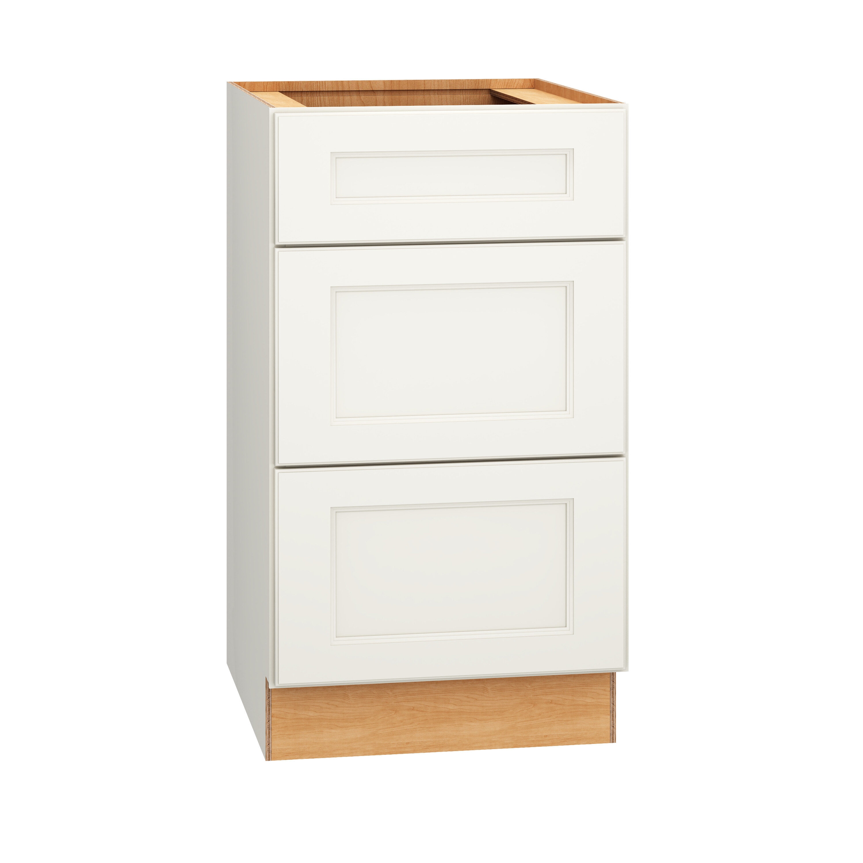 Diamond Express 325 VDB1832.521 Macaulay 18-in W x 32.5-in H x 21-in D White 3 -Drawer Wood Wall-mount Cabinet Banks