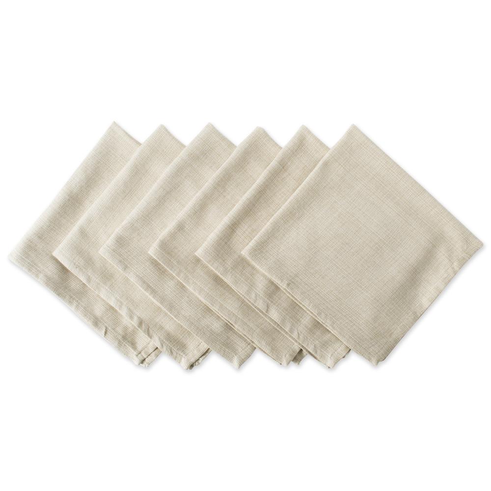 DII CAMZ74150 6 -Pack Square Napkin(s)