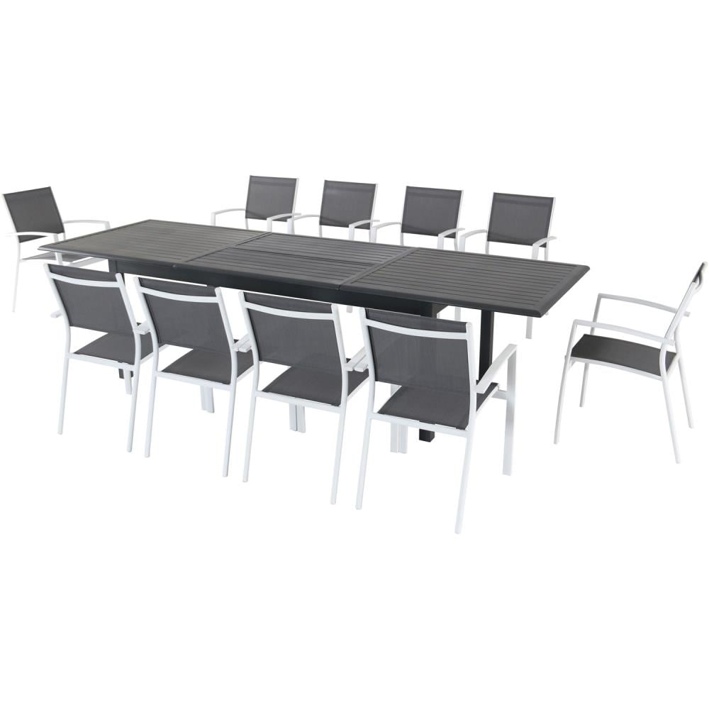 Hanover DAWDN11PC-WHT Patio-Dining-Sets - View #2