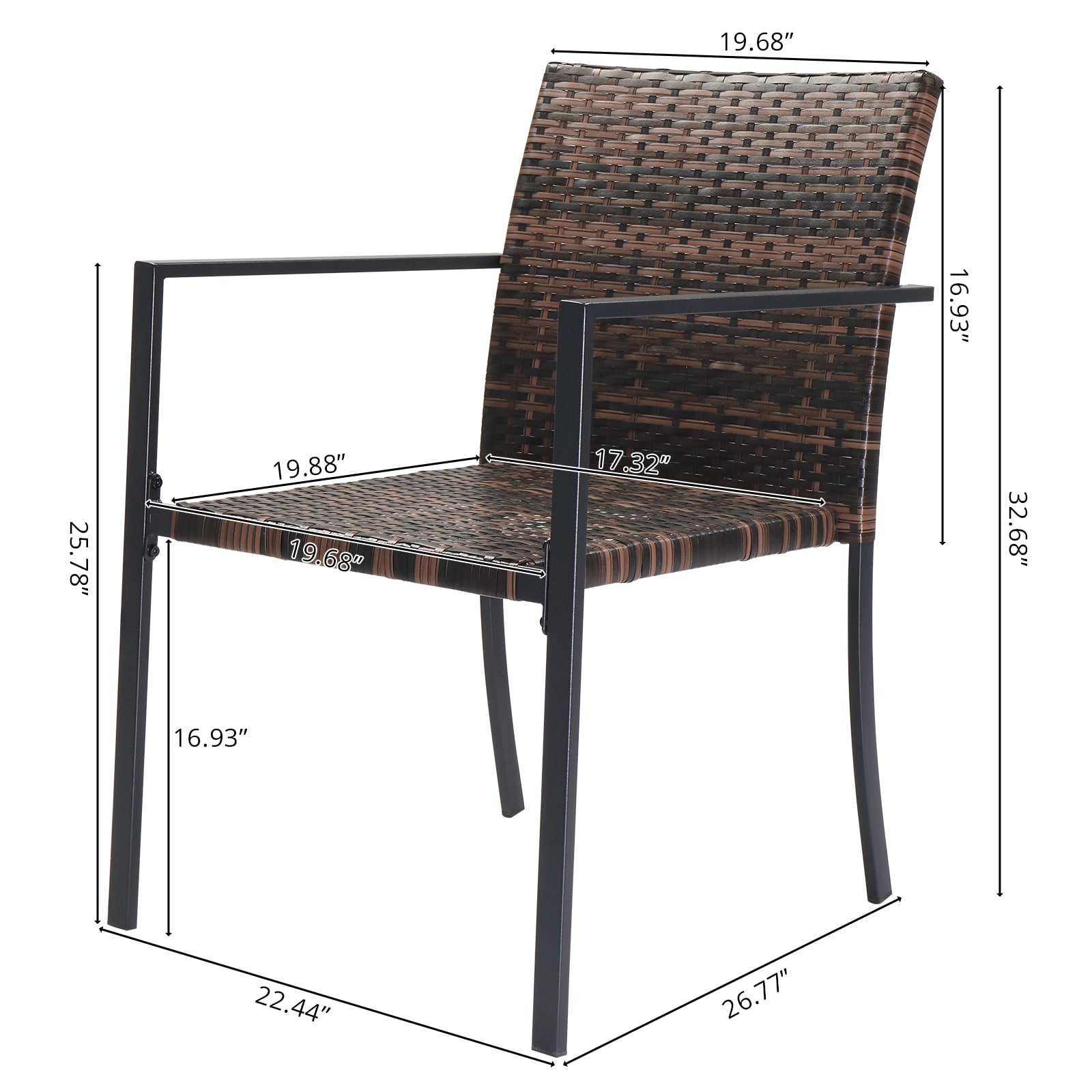 Winado LO2G56000704 Patio-Chairs - View #6