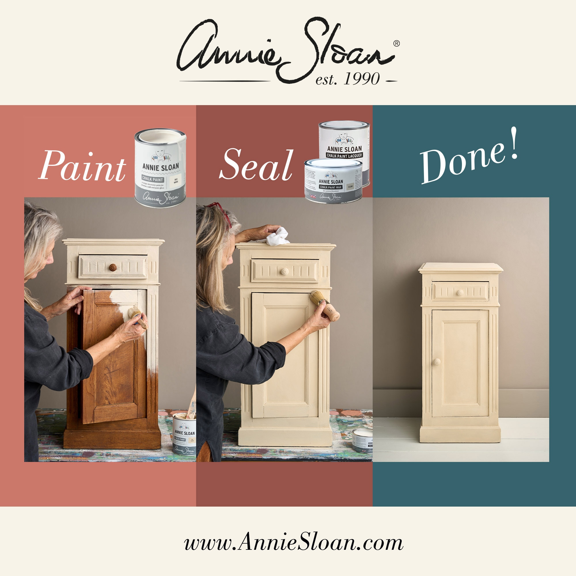 Annie Sloan Super Flat Chalky and Furniture Paint (1pint) in