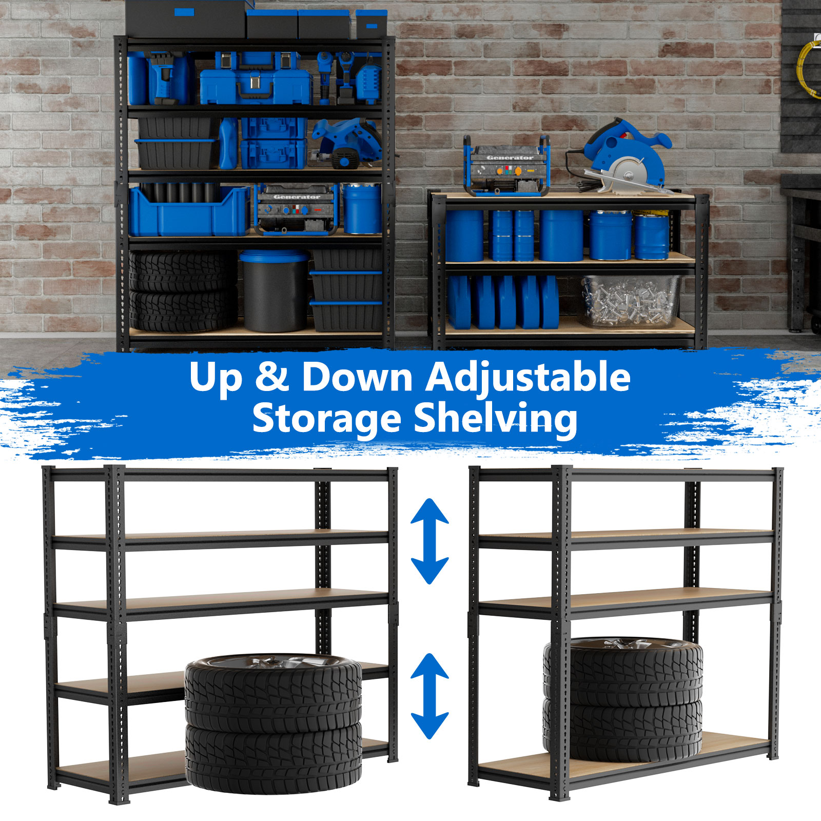 LOVMOR 36MDF-HDMS-PLR Free-Standing-Shelving - View #6