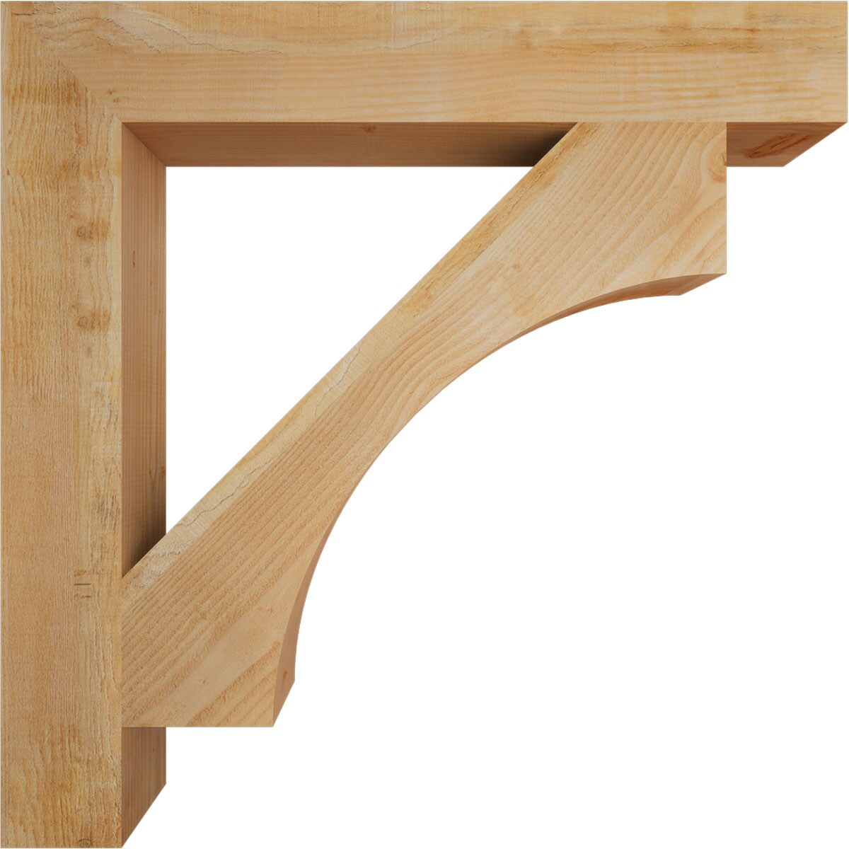 Ekena Millwork BKT06X42X42WTL05RDF Exterior-Brackets-Braces - View #3