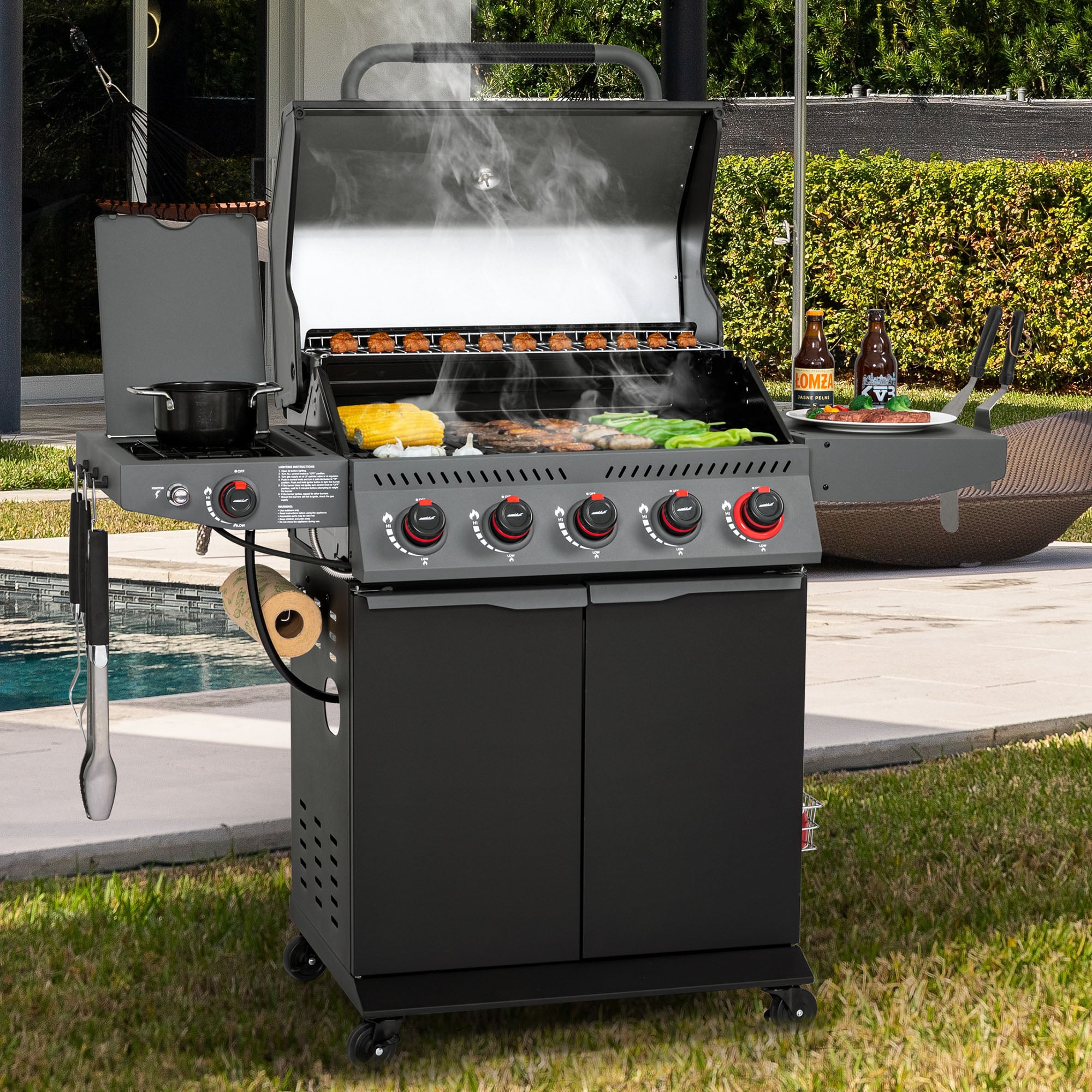 Royal Gourmet GA5407H Gas-Grill - View #5