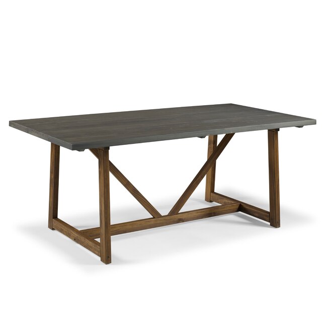 a solid pine dining table