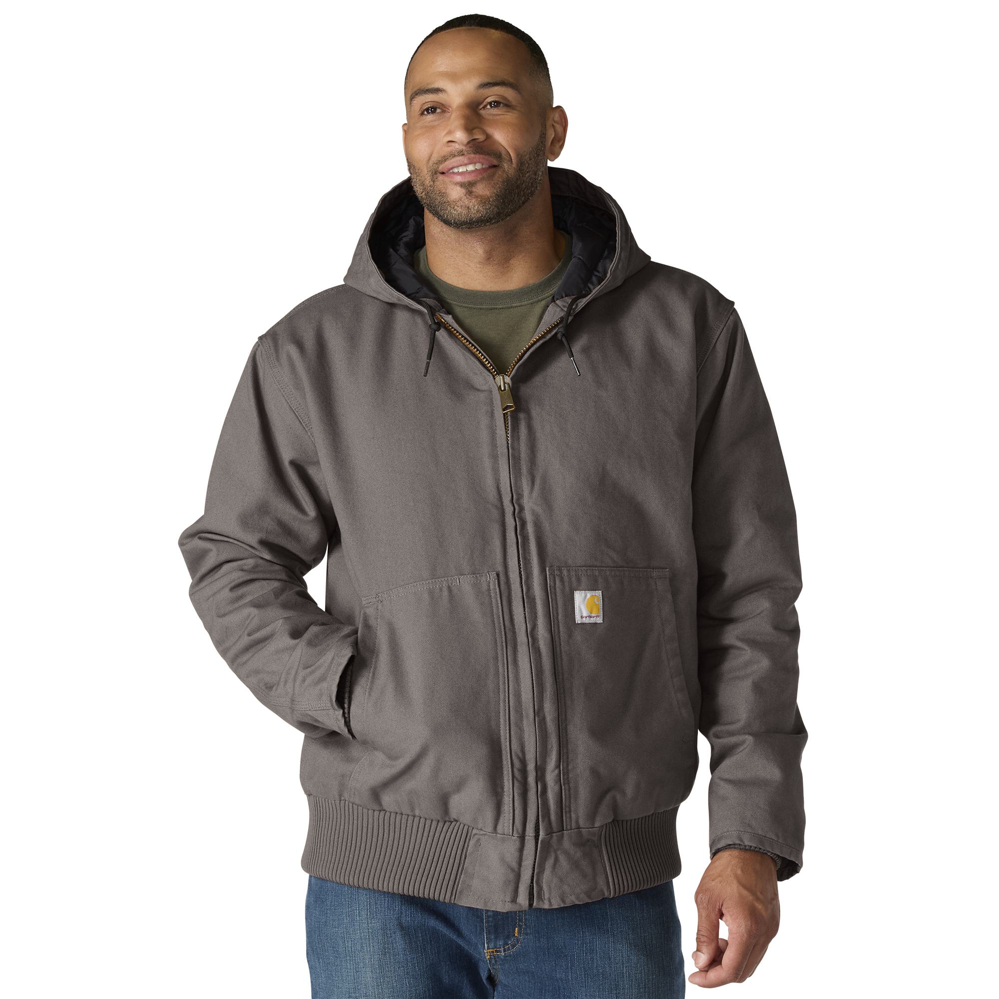 Carhartt Men's Gravel Woven Hooded Insulated Work jacket ( 5XL