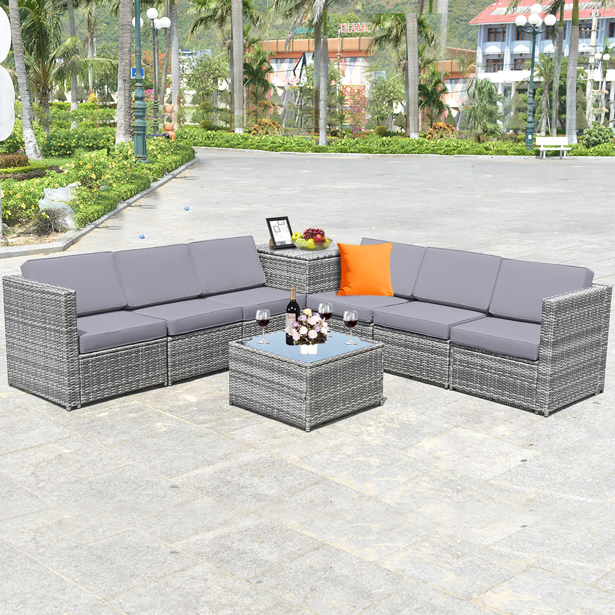 Costway LWS00156 Patio-Conversation-Sets - View #8