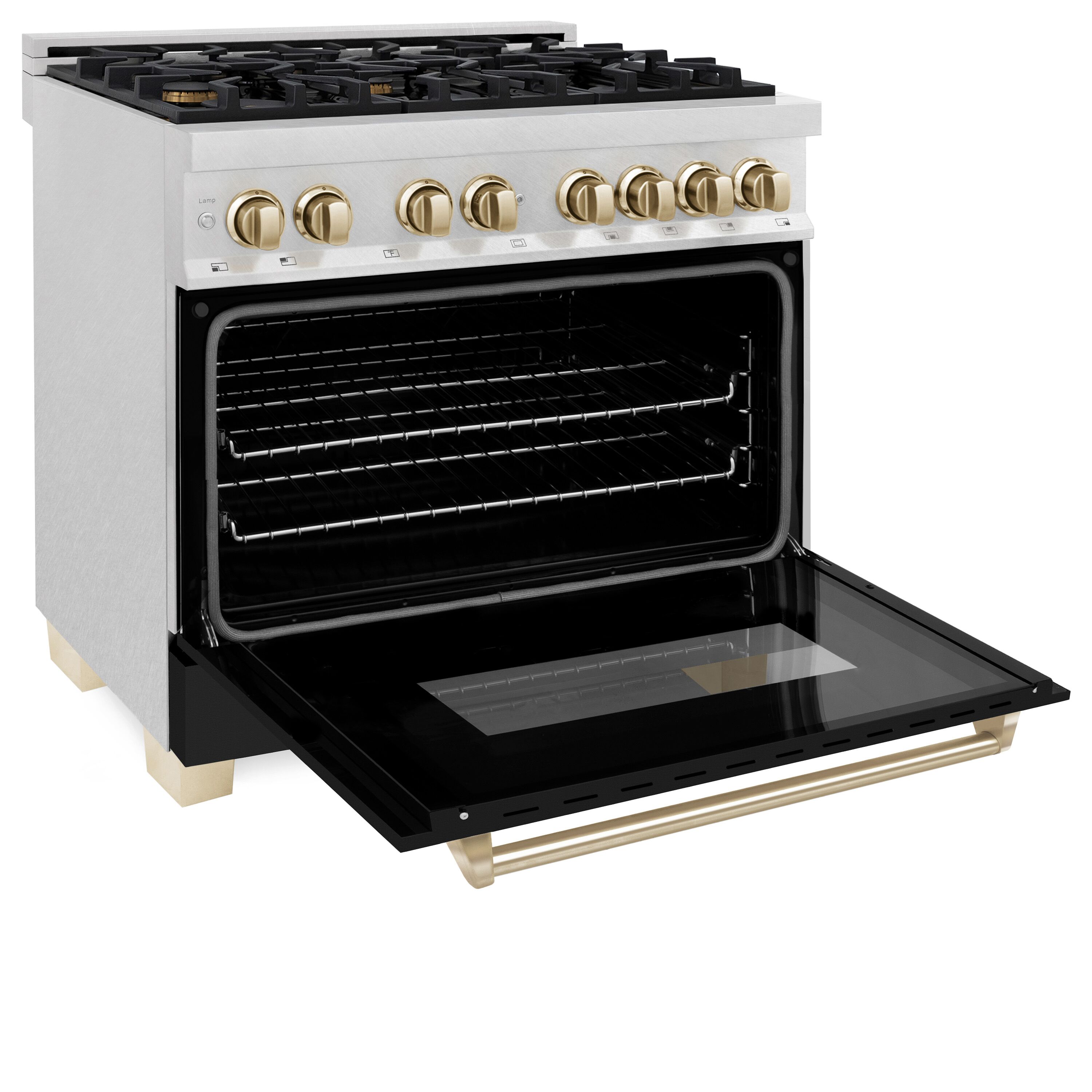 ZLINE KITCHEN & BATH RASZ-BLM-36-G Dual-Fuel-Ranges - View #3