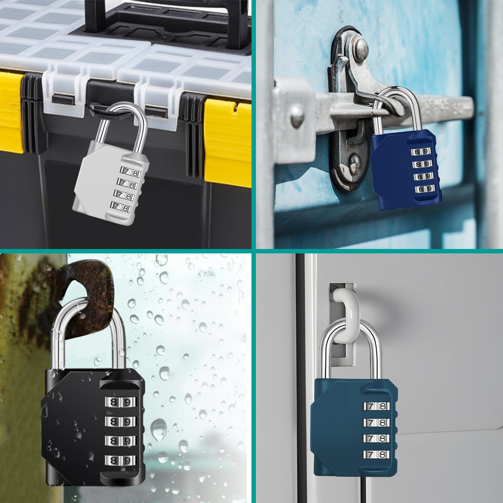 Linder Group Inc L3JQ3PNM Padlocks-Locks-Cables - View #5