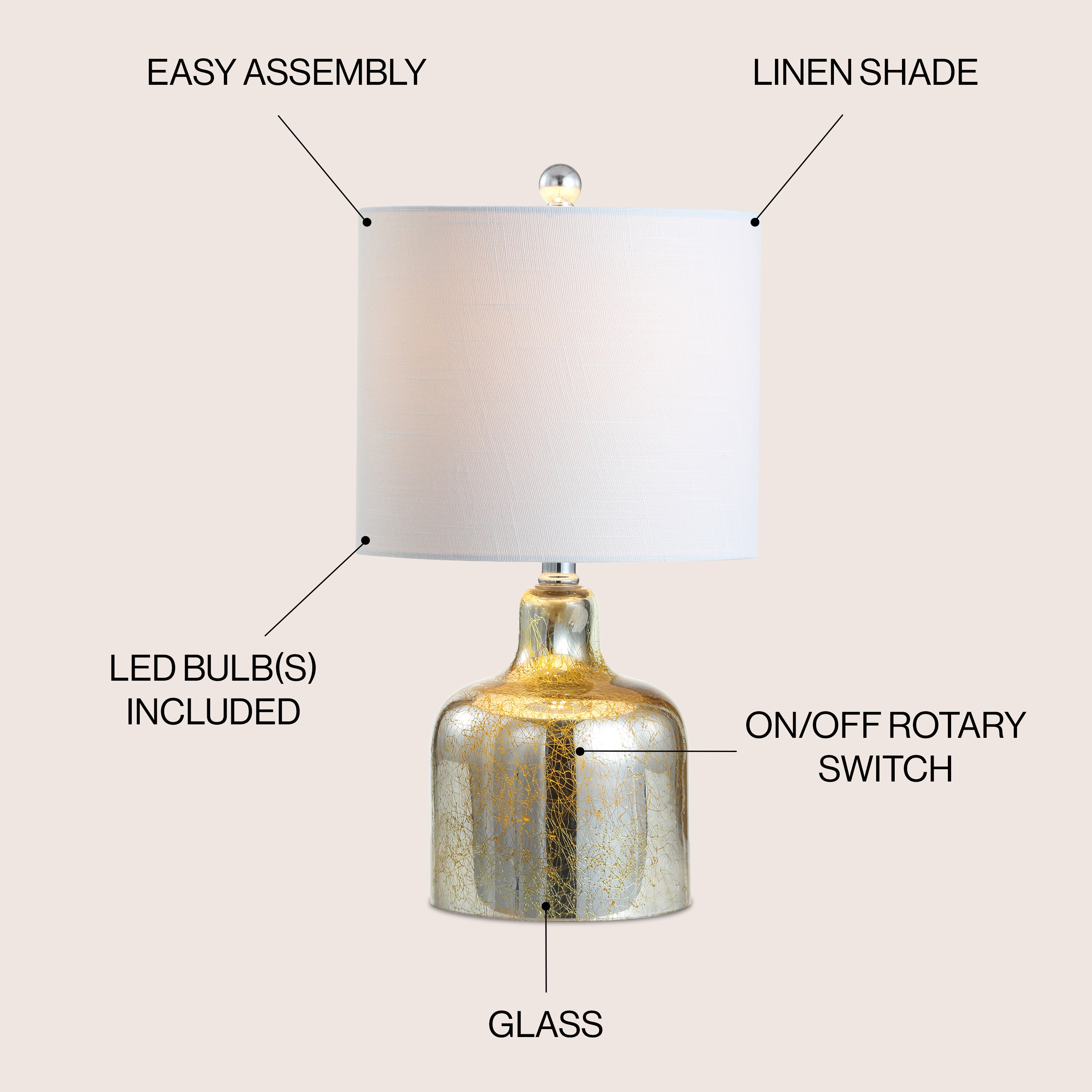 JONATHAN  Y JYL1036A Table-Lamps - View #3