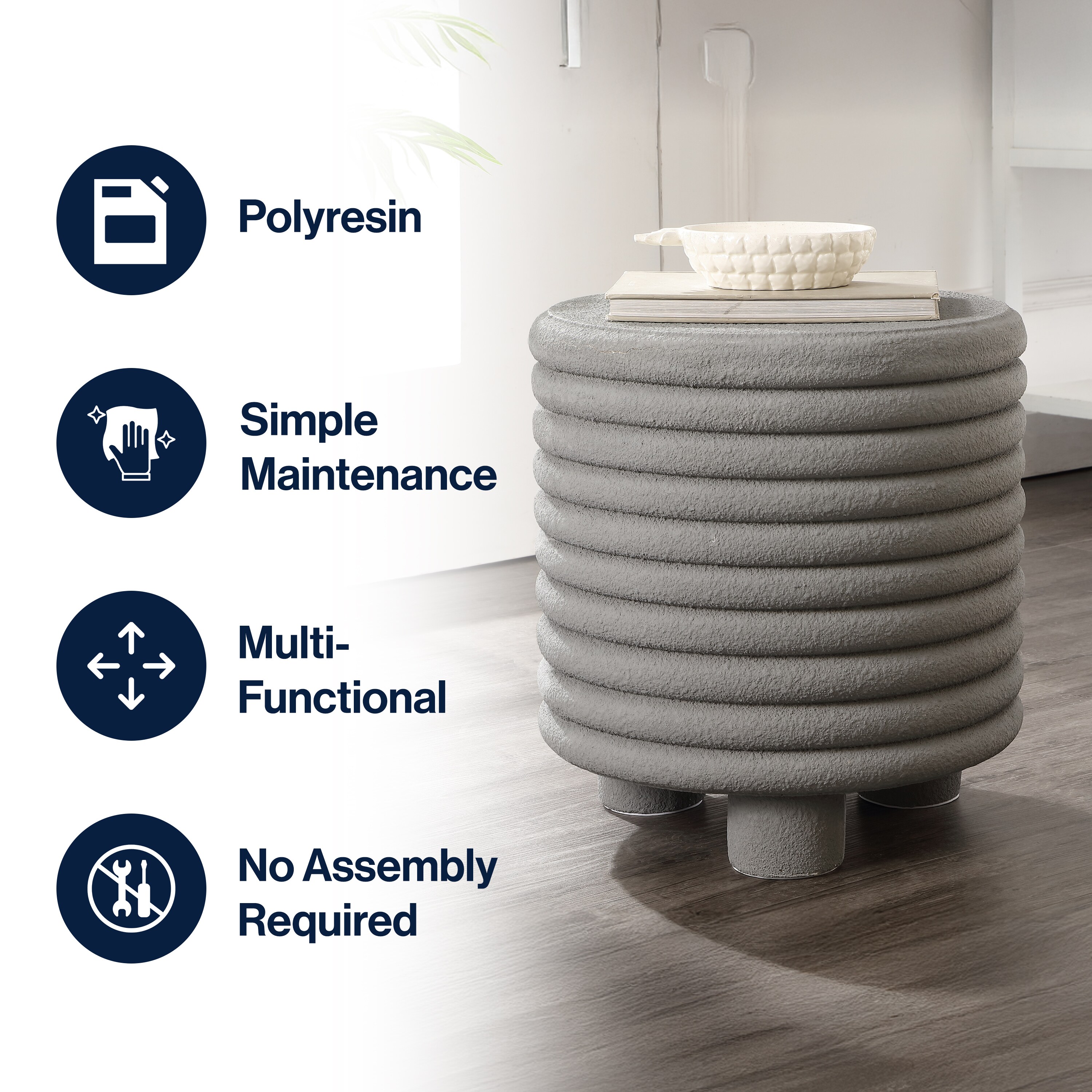 JONATHAN  Y TBL1107A Patio-Tables - View #3