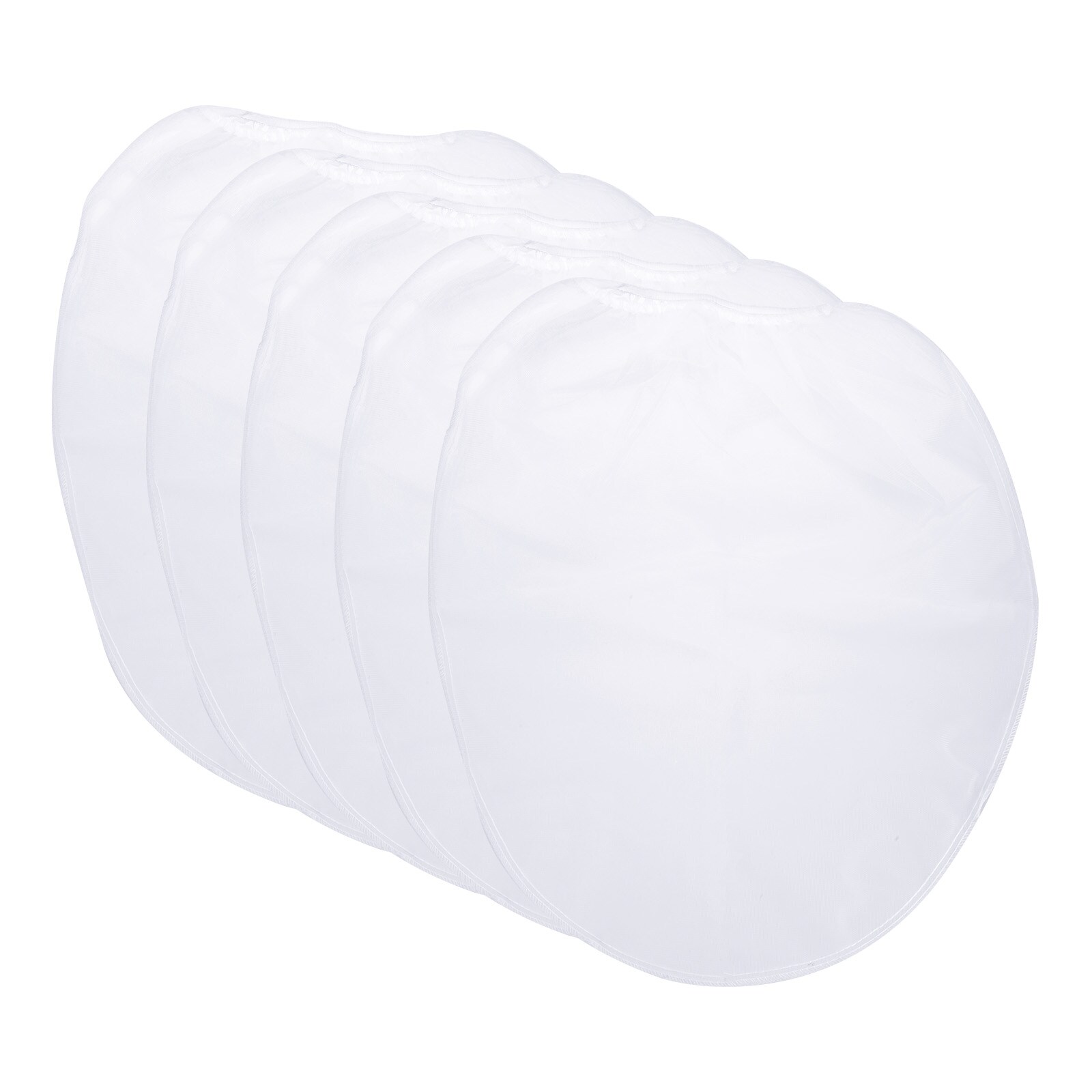 Harfington Paint Strainer Bags 5 Gallon 15.4 Inchx19.5 Inch Fine Mesh Reusable Polyester Strainer with Elastic Opening for Painting Aquarium Lab Agricultural Industrial 5pcs