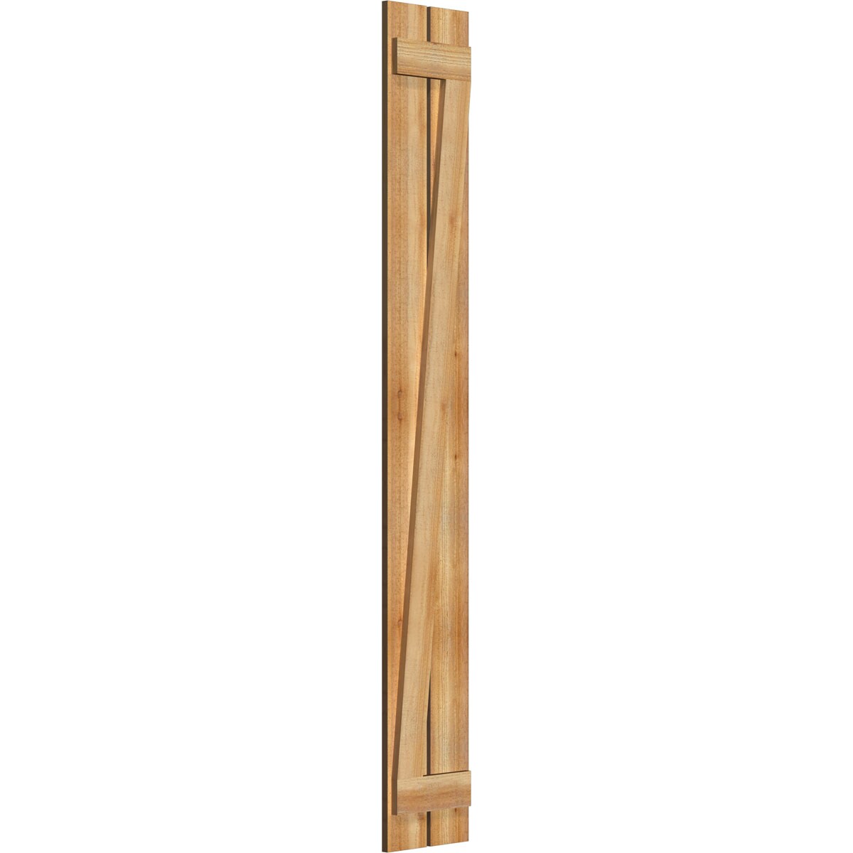 Ekena Millwork RBS06Z11X080RWR Exterior-Shutters - View #2