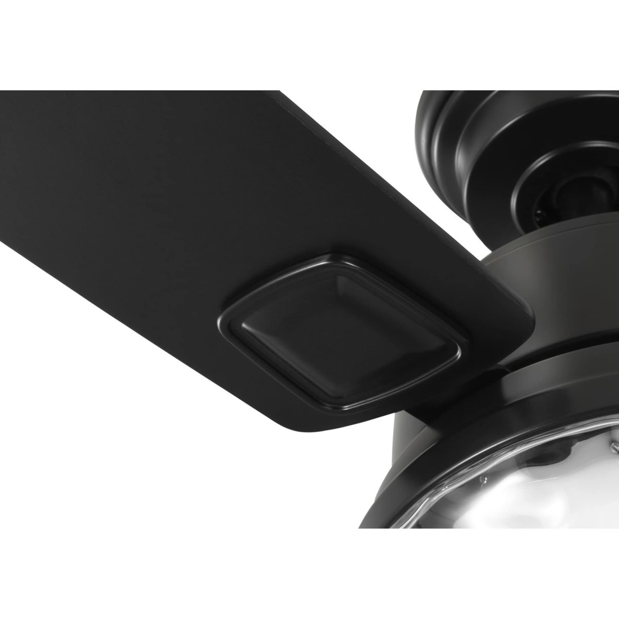 Progress Lighting Tompkins 52-in Matte Black with Matte Black/Toasted ...