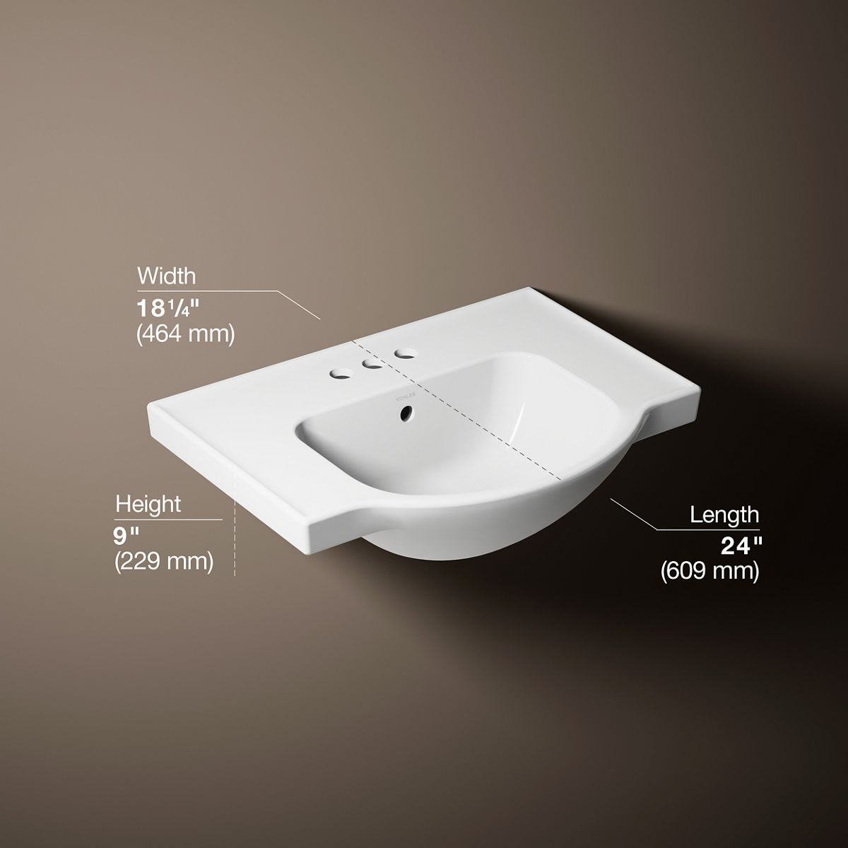 KOHLER 5248-4-0 Complete-Pedestal-Lavatories - View #3