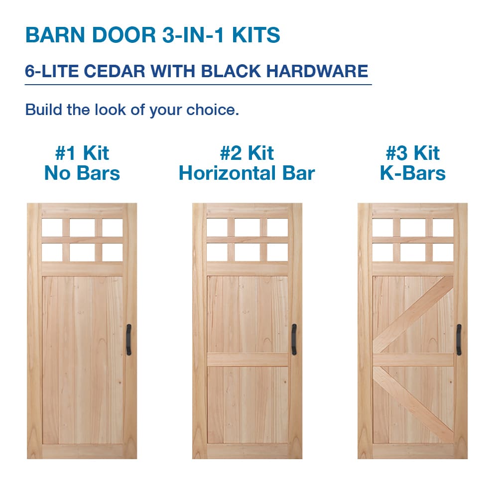 JELD-WEN 36-in x 80-in Unfinished K-frame Frosted Glass Unfinished