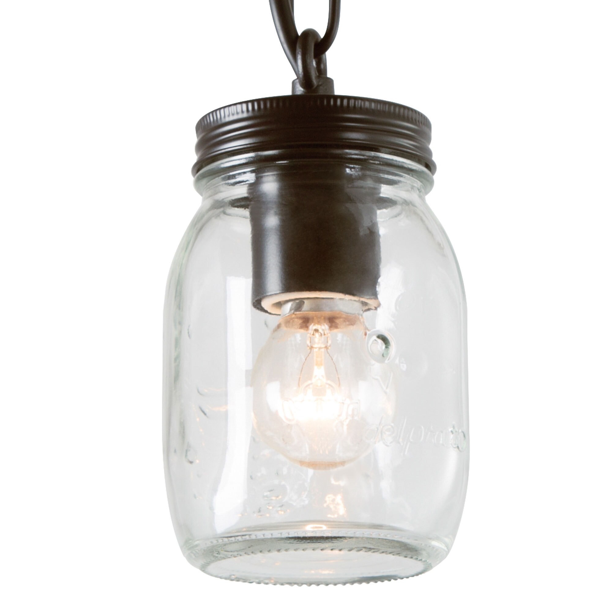 mason jar light fixture lowes