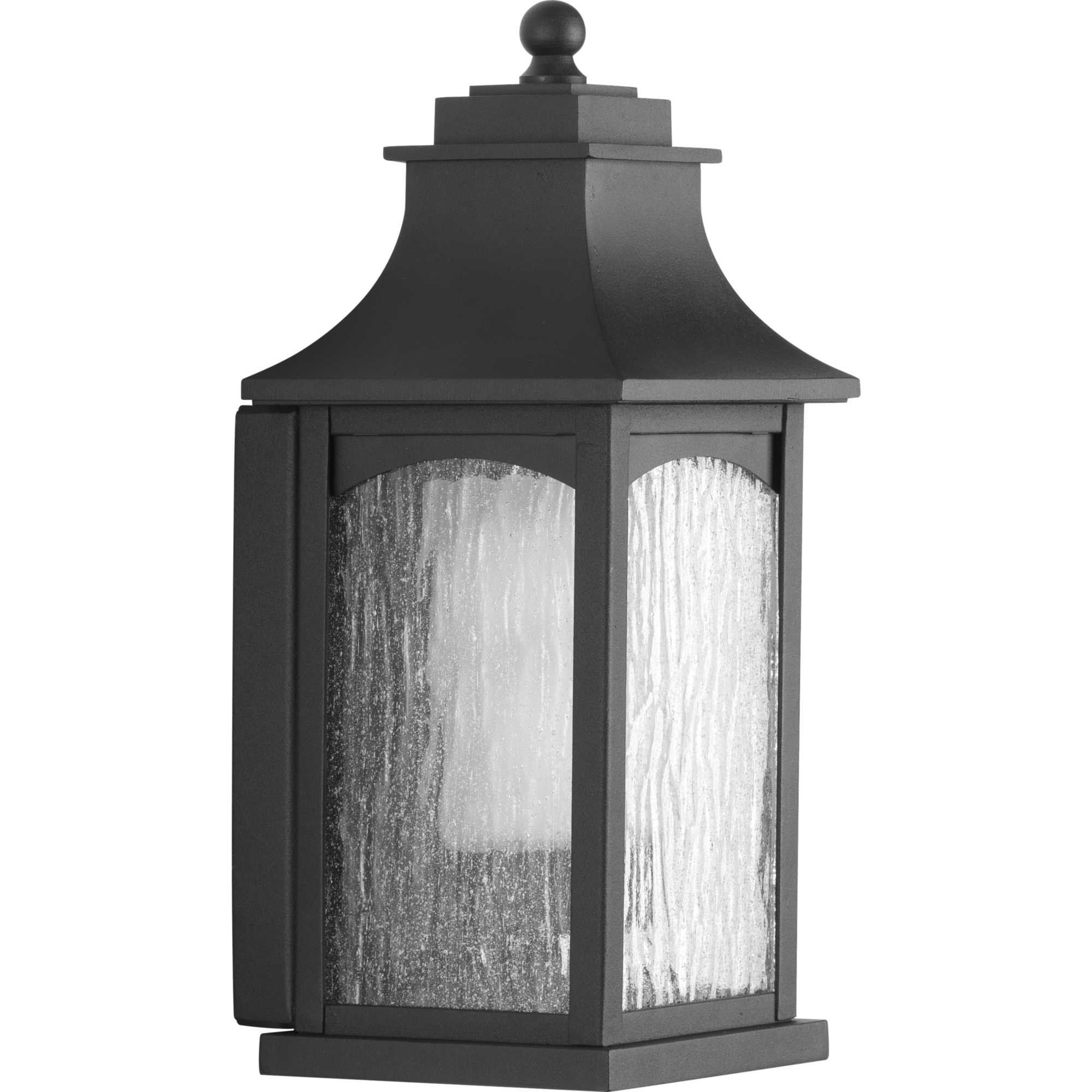 Progress Lighting P6634-31CD Maison 1 -Light 13.62-in H Black Hardwired Outdoor Wall Light