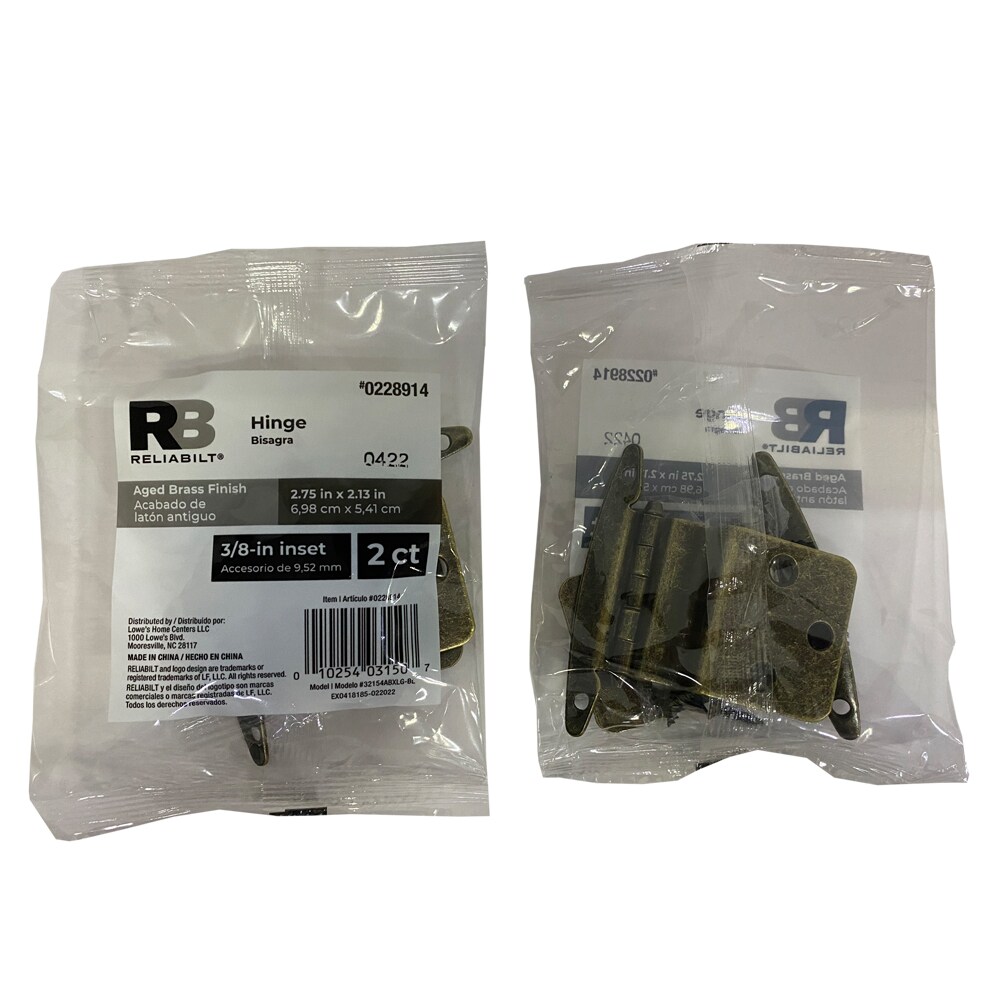 RELIABILT 32154ABXLG-BL Cabinet-Hinges - View #17