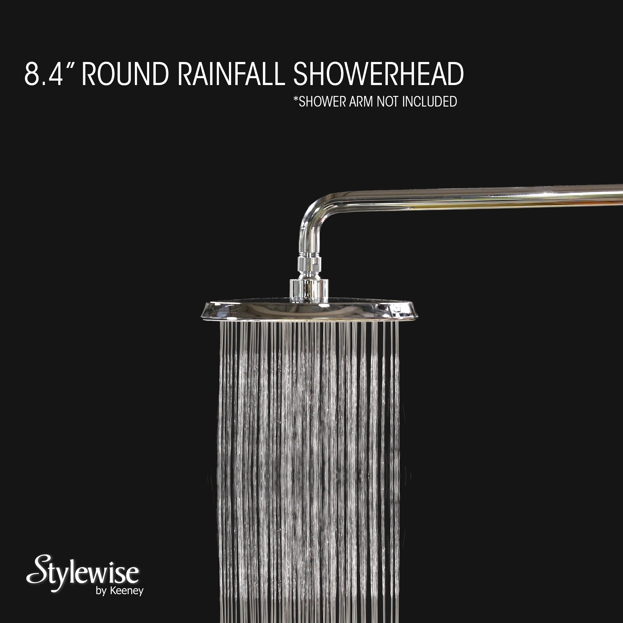 Keeney K711CP Fixed-Showerhead - View #4