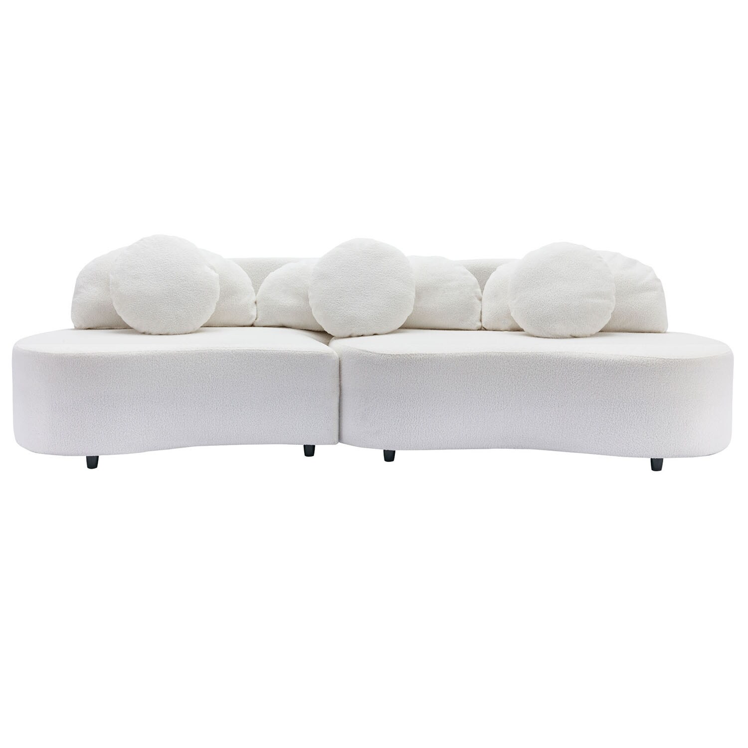 Off white settee sales