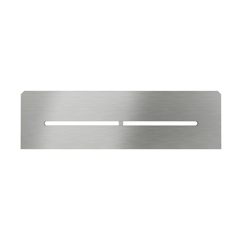 Schluter Systems Shelf-W Brushed Stainless Steel Shower Wall Shelf at