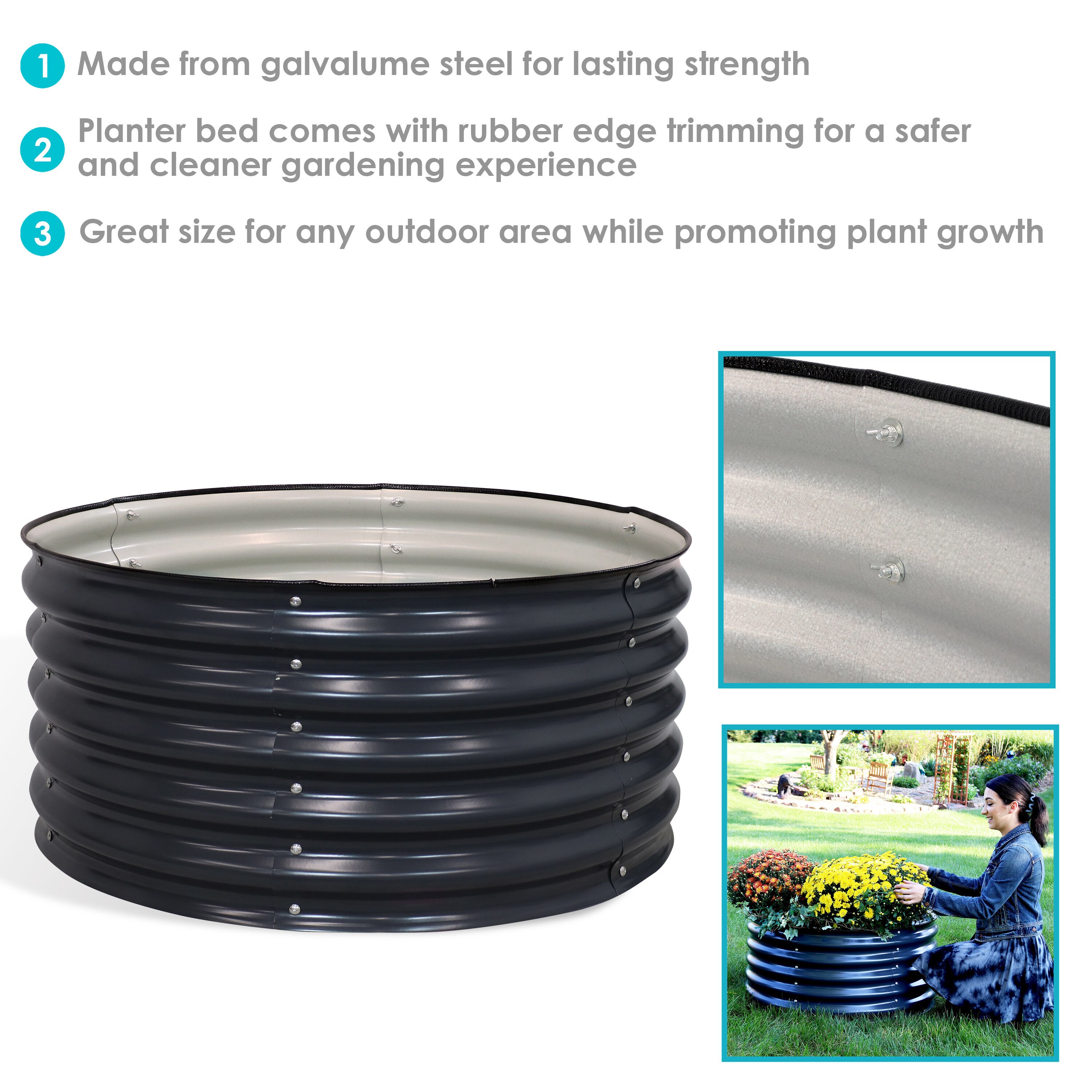 Sunnydaze Decor HST-952 Raised-Garden-Beds - View #3