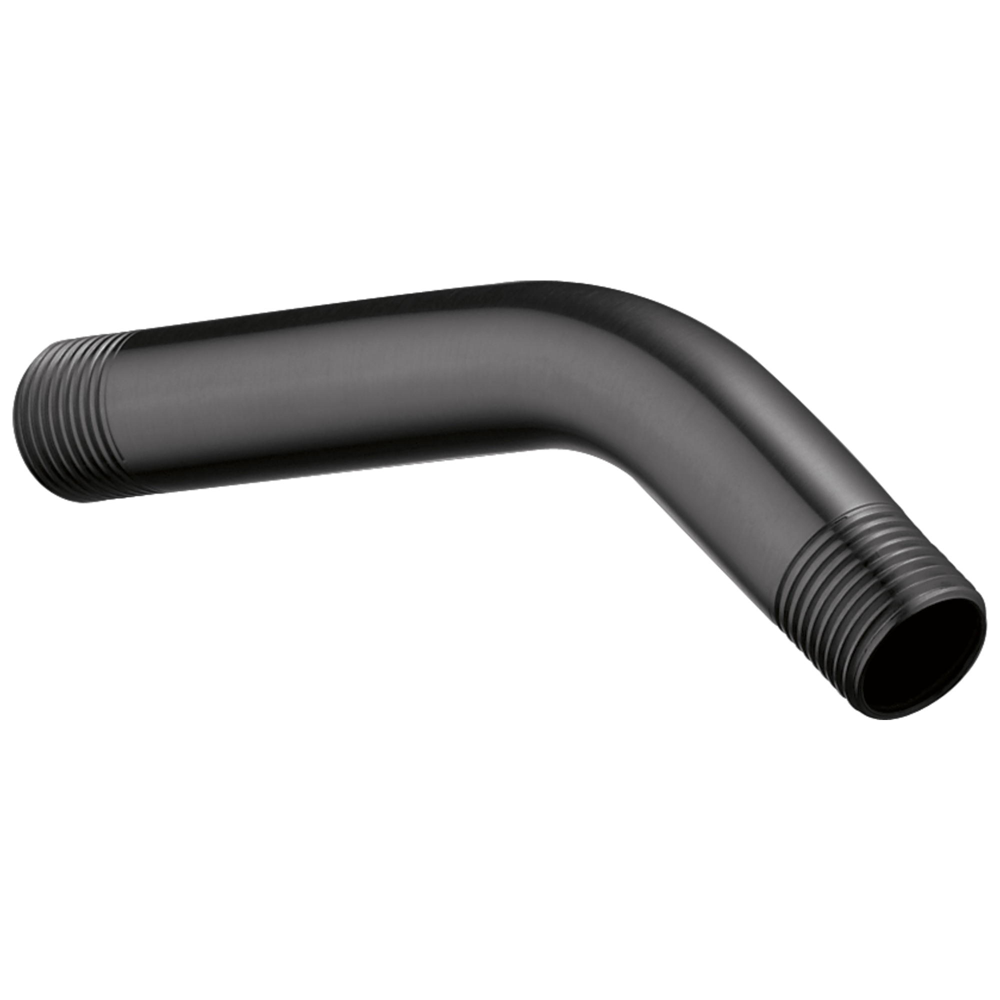 Delta RP6023BL Matte Black 5.75-Inches Universal Bathtub/Shower Shower arm 0.5-Inches -ID