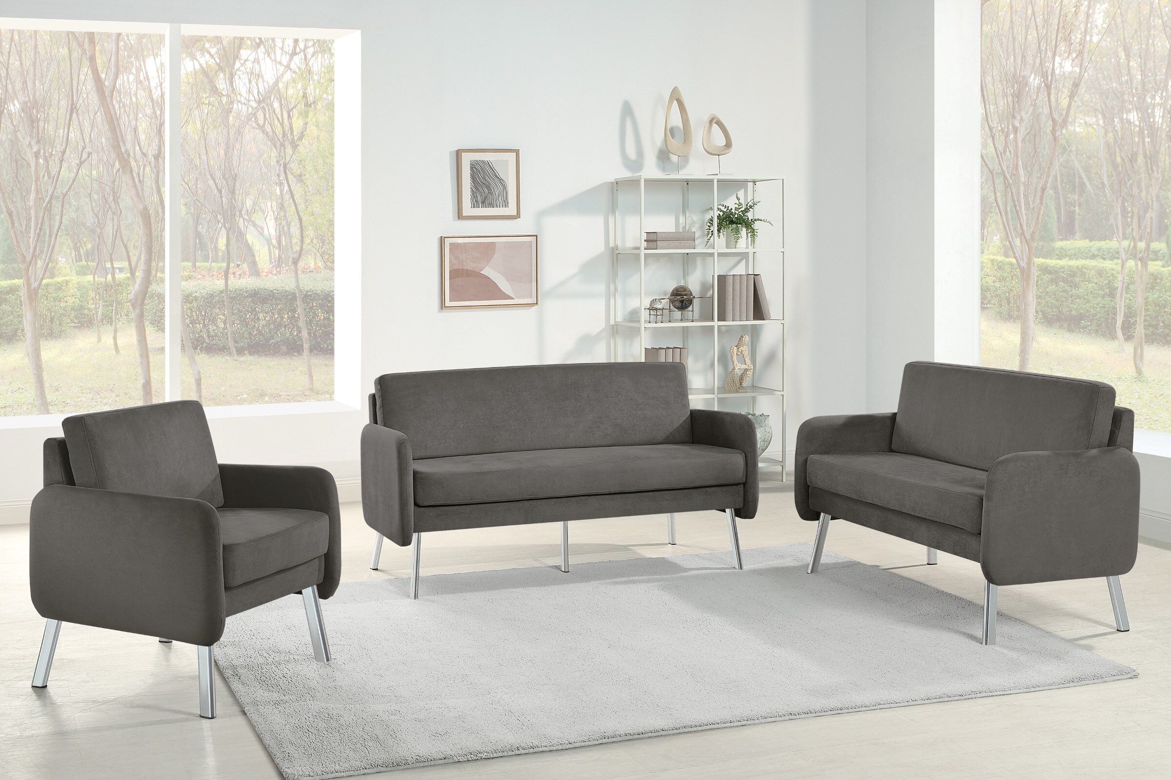 Office Star Products SL5603-SK2 Sofas-Loveseats - View #7