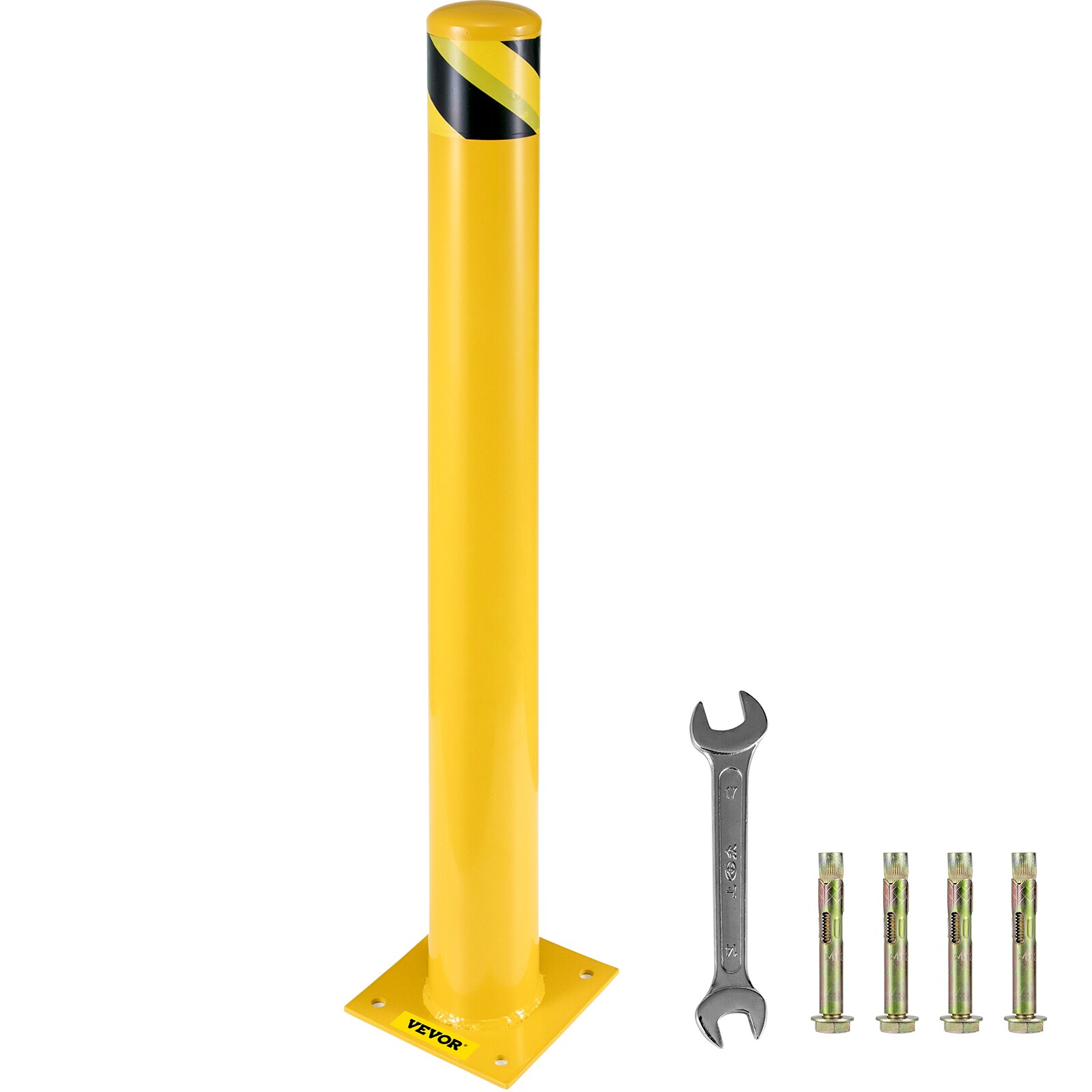 VEVOR AQZ36X5.5INHS0001V0 36 inch Safety Bollard 5.5-IN O.D 36-Inches Steel Bollard