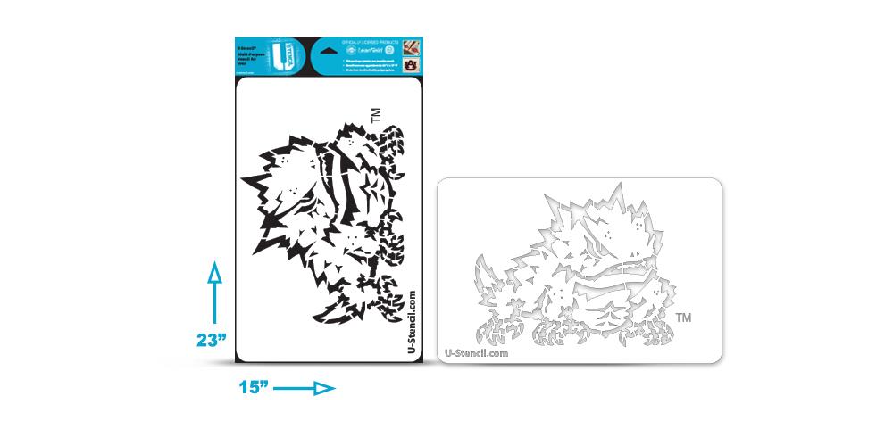U-Stencil TCUOOS-503 Officially Licensed Multipurpose Collegiate Stencil